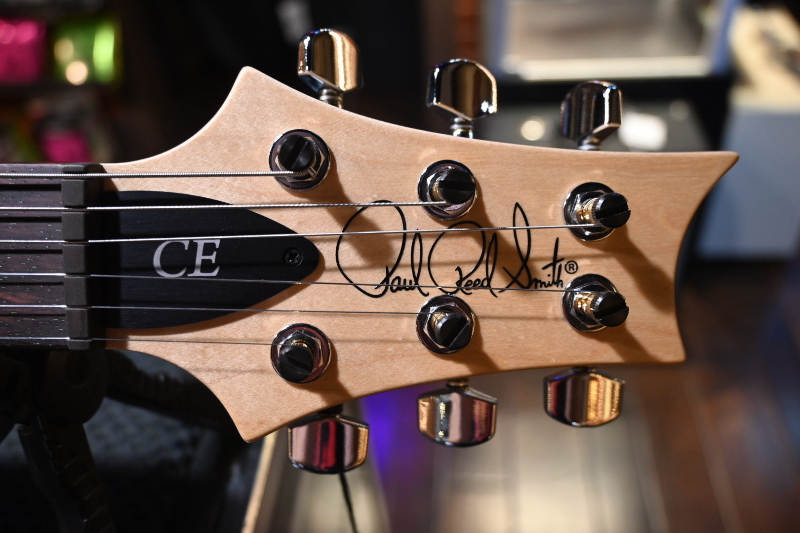 PRS CE 24-08 Limited Edition Black Limba - Natural Satin Guitar #9025 - Danville Music