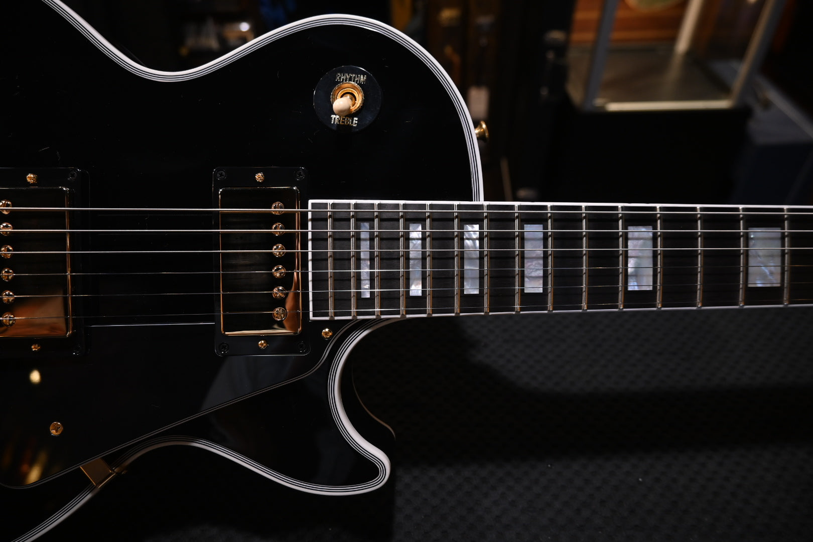 Gibson Custom Shop Les Paul Custom - Ebony Guitar #1288 - Danville Music