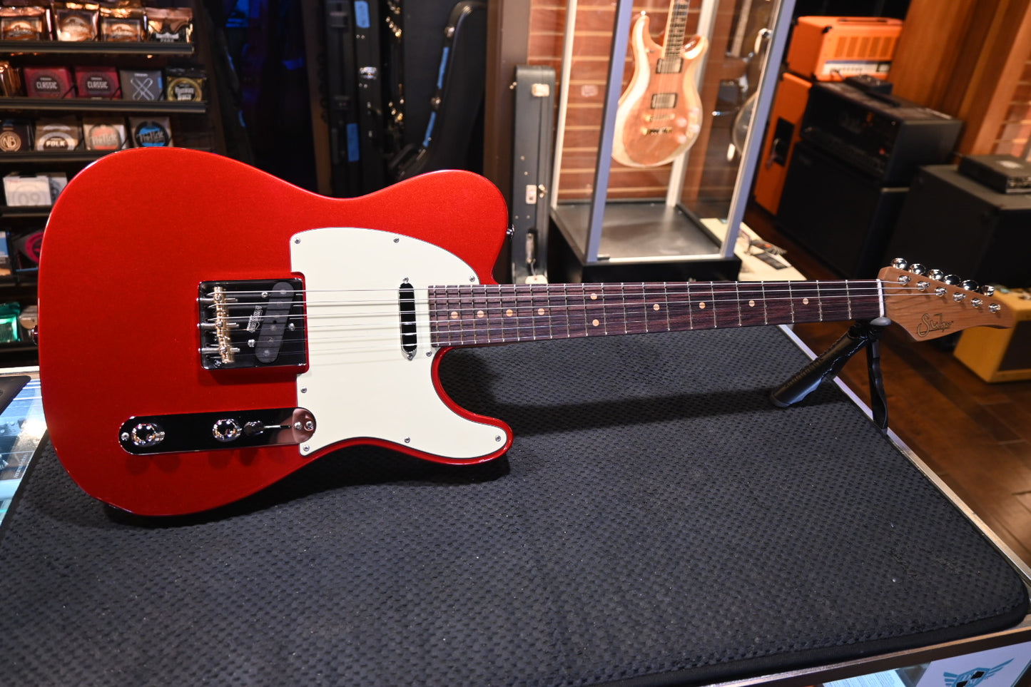 Suhr Classic T Vintage LE - Candy Apple Red Guitar #4699 - Danville Music