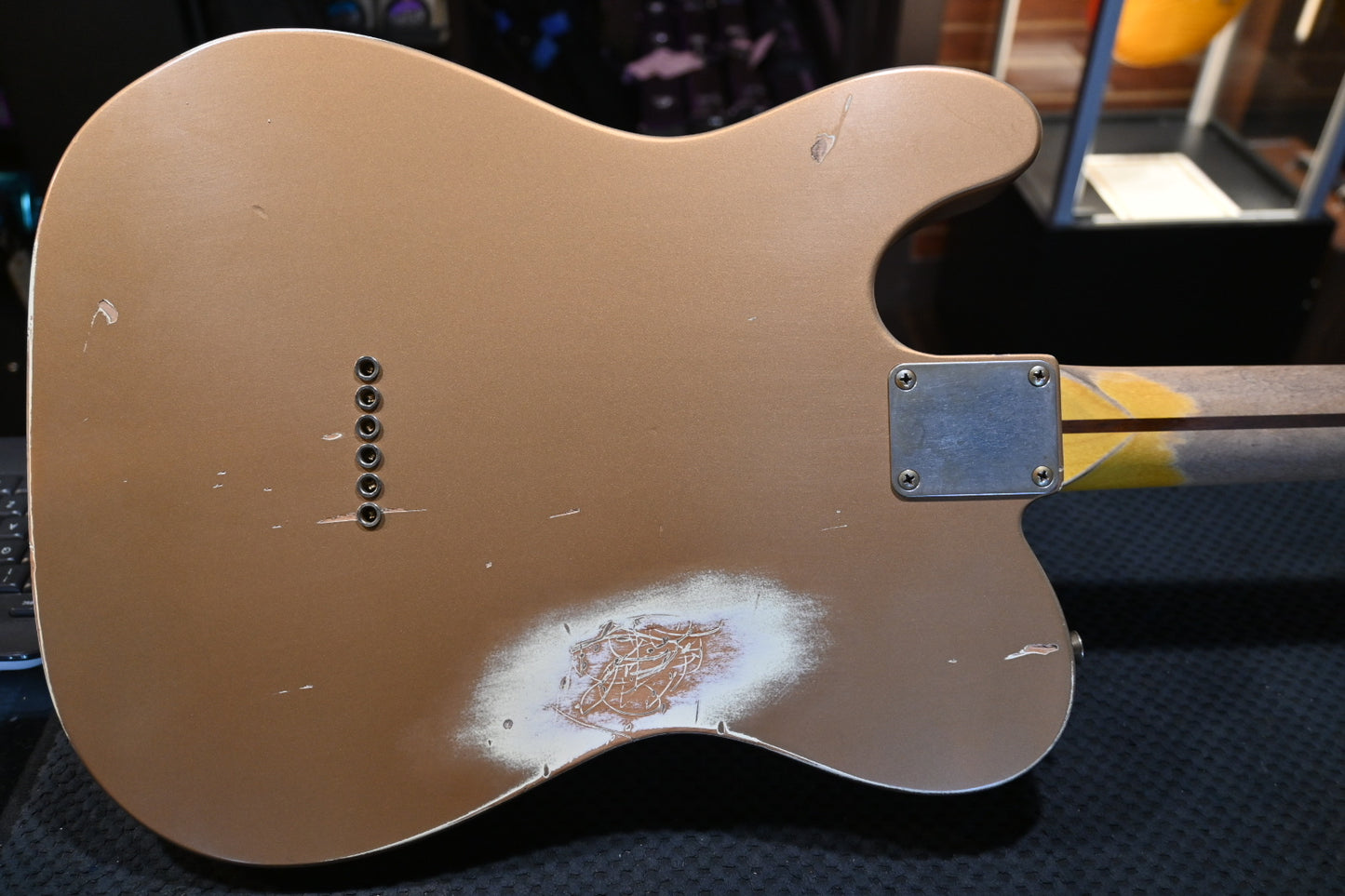 Nash T-52 Thinline Relic - Gold #O410 PRE-OWNED - Danville Music