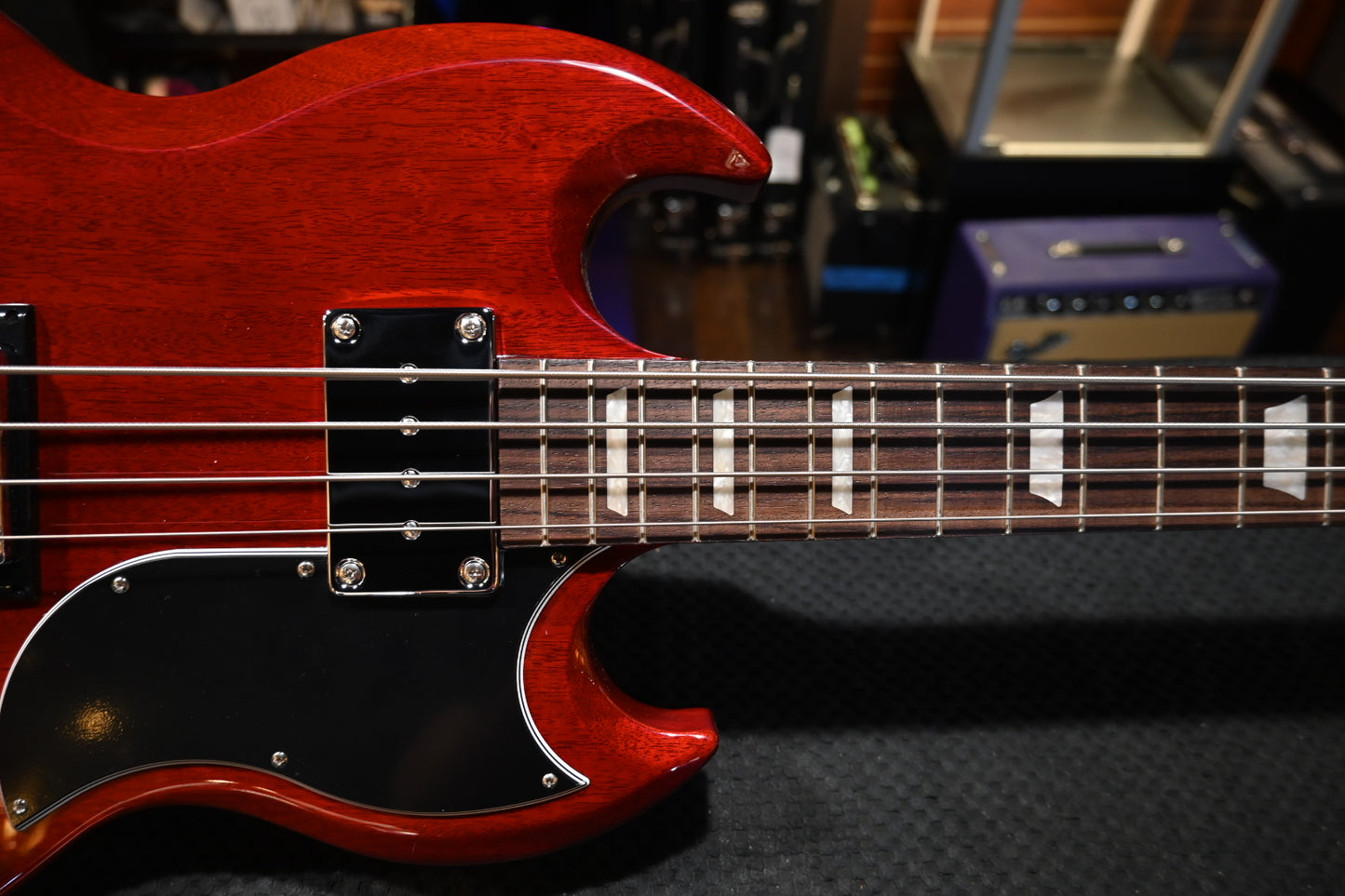Gibson SG Standard Bass - Heritage Cherry Bass Guitar #0320 - Danville Music