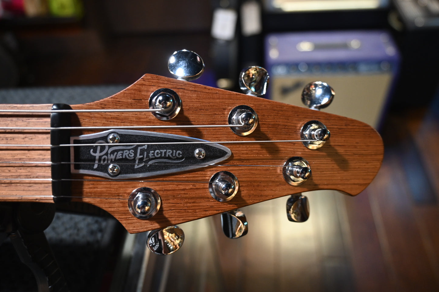 Powers Electric A-Type Select Maple FF42 Hard Tail - Wild Honey Burst Guitar #B243