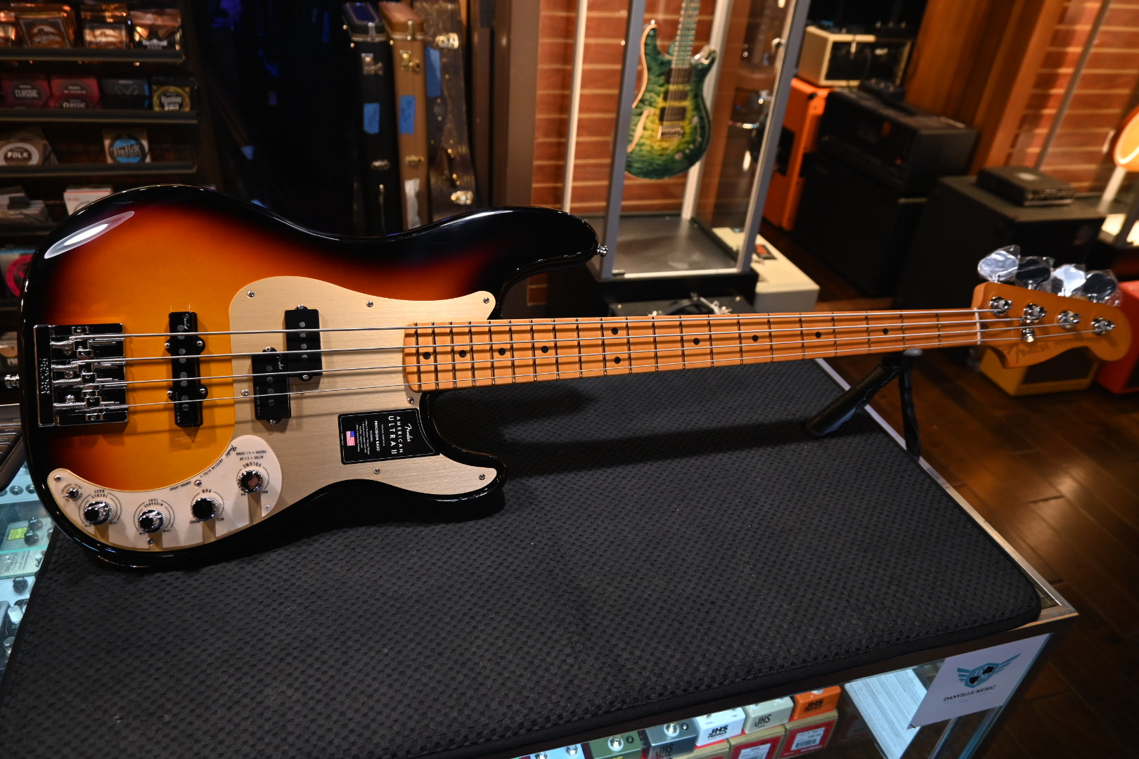 Fender American Ultra II Precision Bass - Ultraburst Guitar #1349 - Danville Music