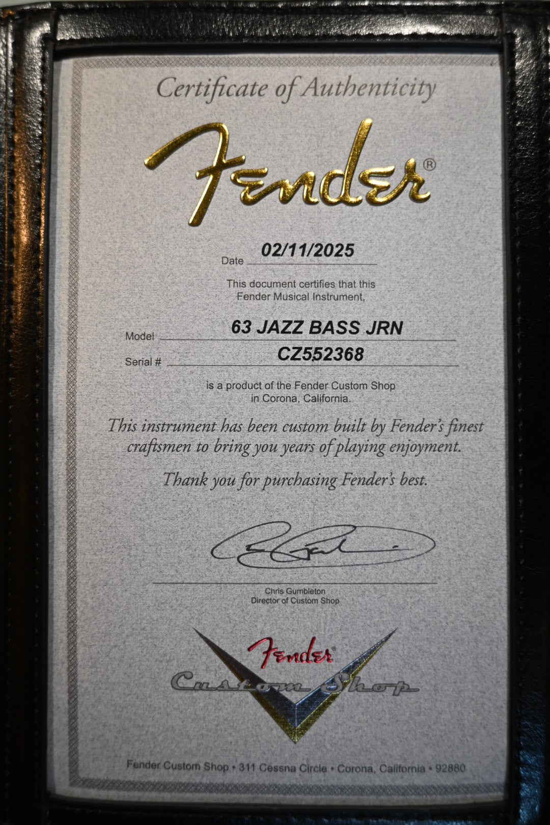 Fender Custom Shop 1963 Jazz Bass Journeyman - Faded Aged Sonic Blue Bass #2368 - Danville Music