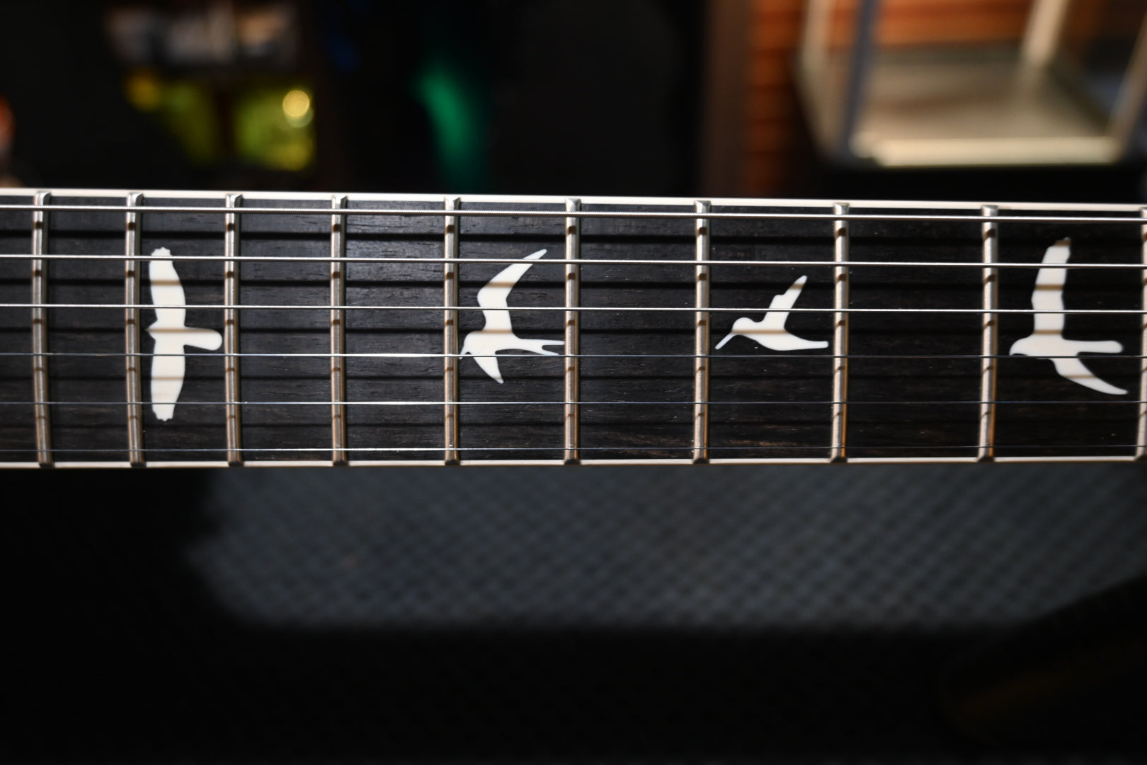 PRS Wood Library S2 McCarty SC 594 Single-Cut Quilt - Faded Gray Black Green Burst Satin Guitar #0265 - Danville Music