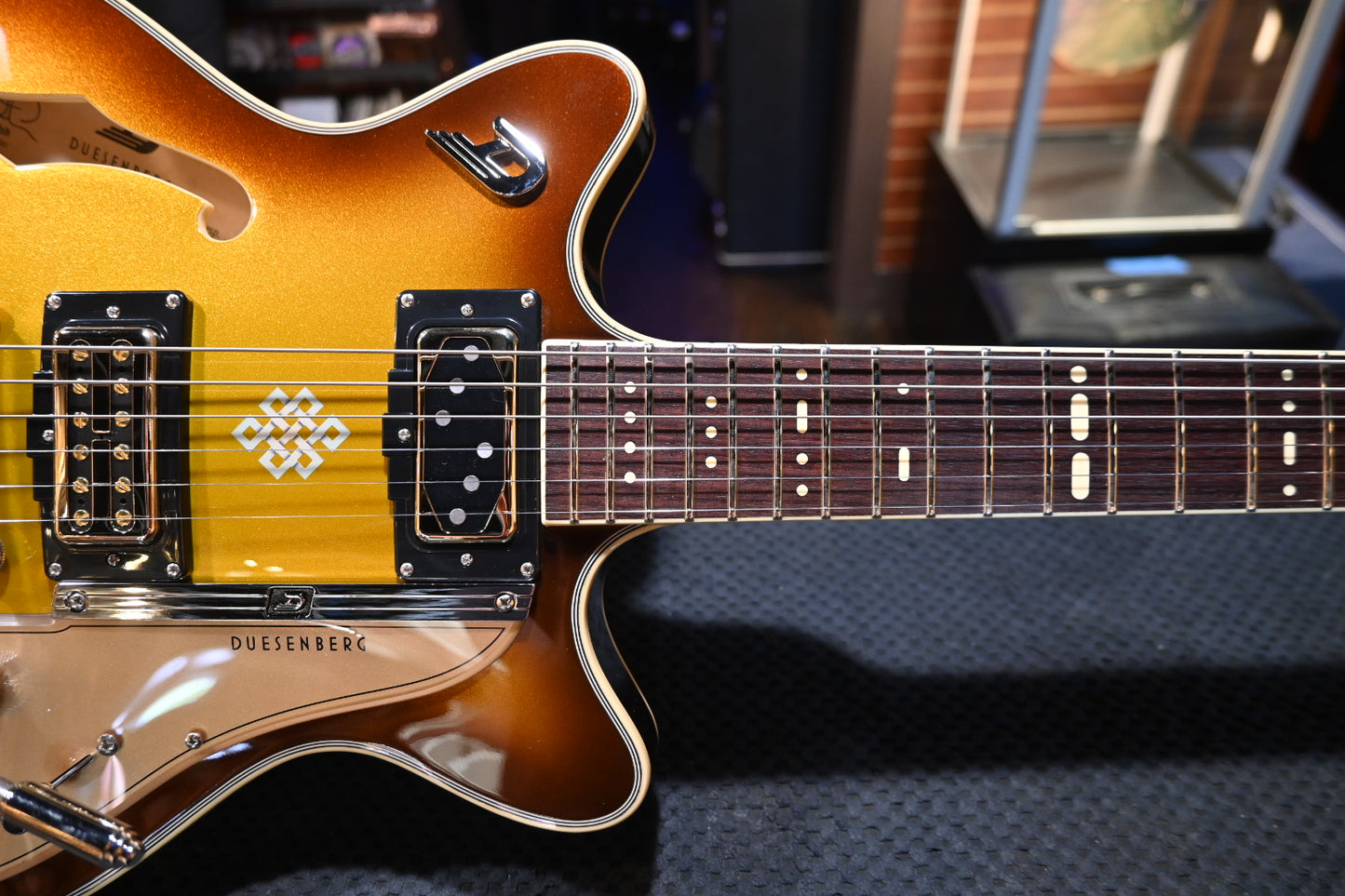 Duesenberg Alliance Series Joe Walsh Signature - Gold Burst Guitar #2809