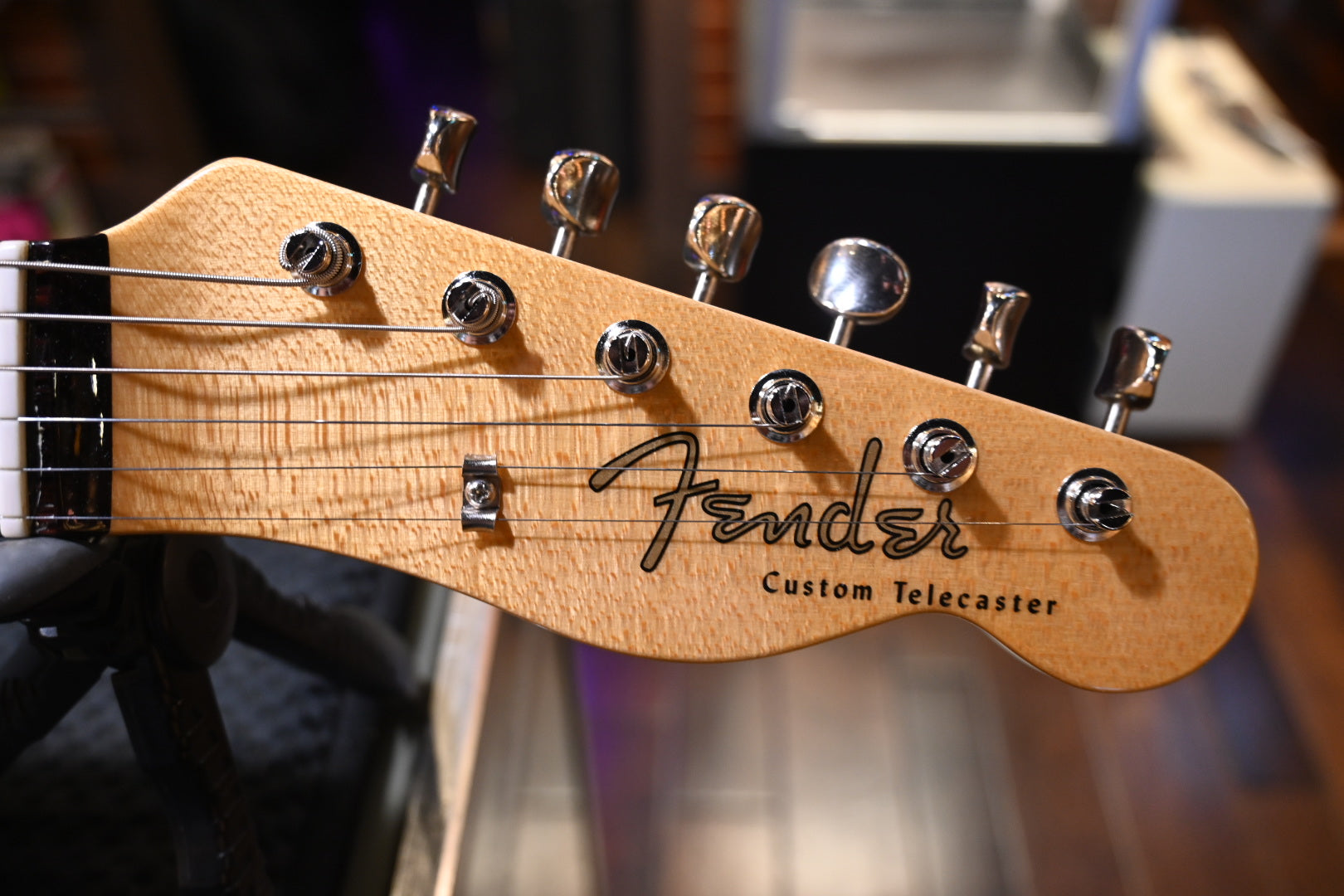 Fender Custom Shop 1960 Telecaster Custom RW NOS Spalted Maple - Tobacco Sunburst  Guitar #2110 - Danville Music