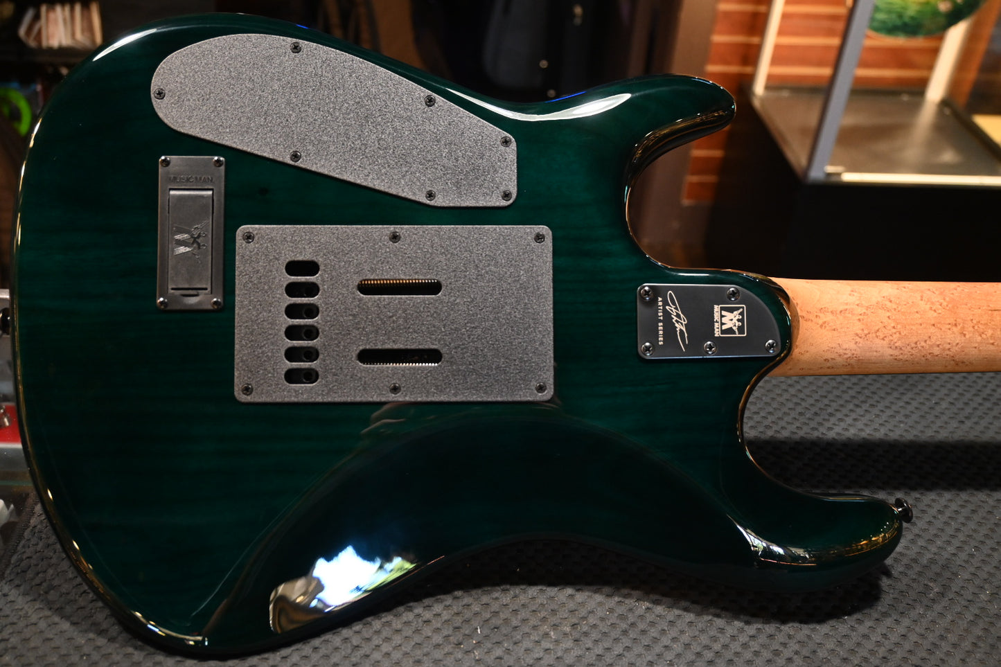 Music Man Jason Richardson Cutlass HT - Kokiri Forest Guitar #0933 - Danville Music