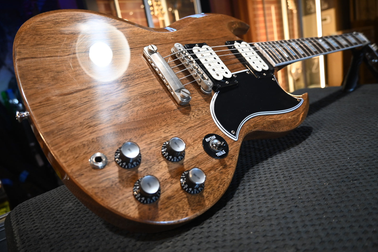 Gibson Custom Shop PSL SG Custom Walnut VOS NH - Walnut Guitar #0790 - Danville Music