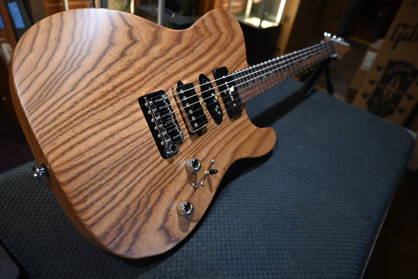 Suhr Custom Modern T Roasted Swamp Ash - Natural Guitar #8691 - Danville Music