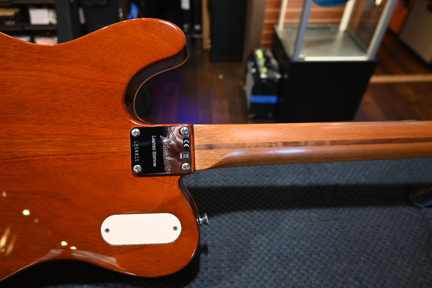 Fender Parallel Universe Troublemaker Telecaster Deluxe 2018 - Ice Blue Metallic Guitar #4810 - Danville Music