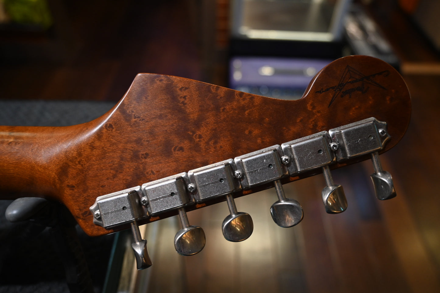 Fender Custom Shop Special 50’s Stratocaster Closet Classic 2016 - Chocolat 3-Tone Sunburst Guitar #8068 - Danville Music