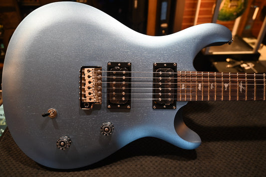 PRS SE CE 24 Standard Satin - Ice Blue Metallic Guitar #5352 - Danville Music