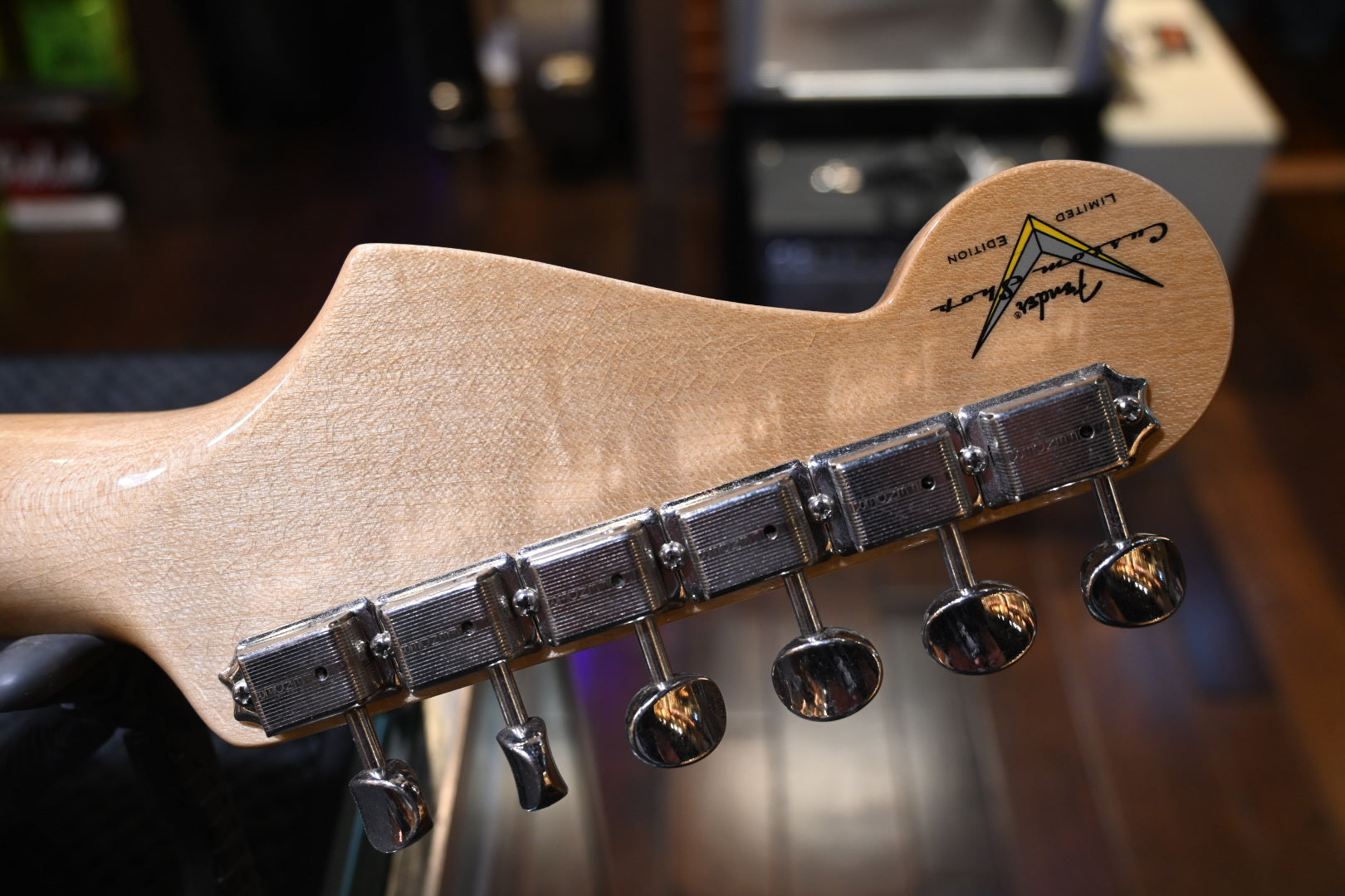 Fender Custom Shop LTD 70th Anniversary 1954 Stratocaster DLX Closet Classic - Seafoam Green Guitar #5189 - Danville Music