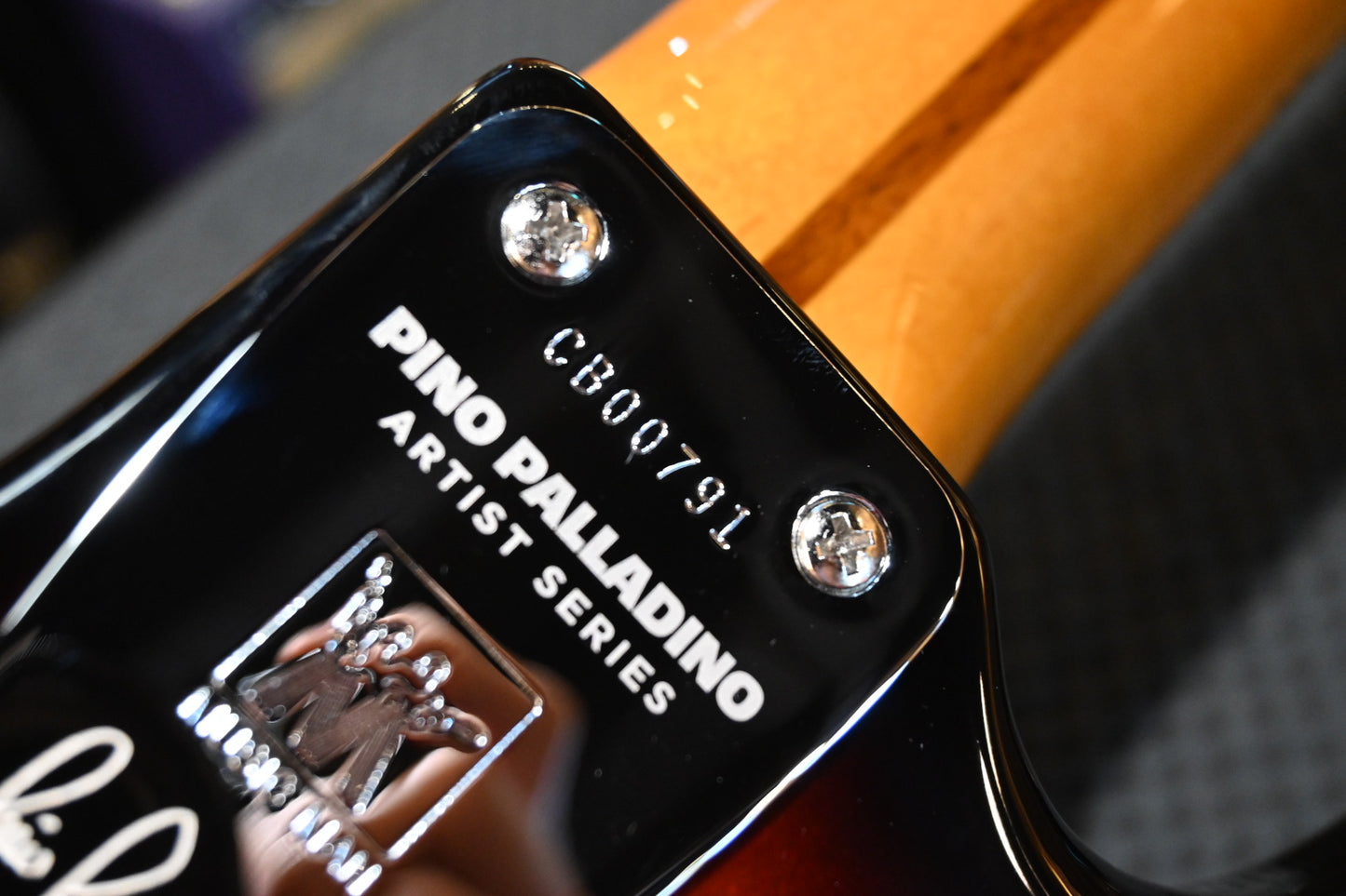 Music Man Pino Palladino Fretless - 79 Burst Bass #0791 - Danville Music