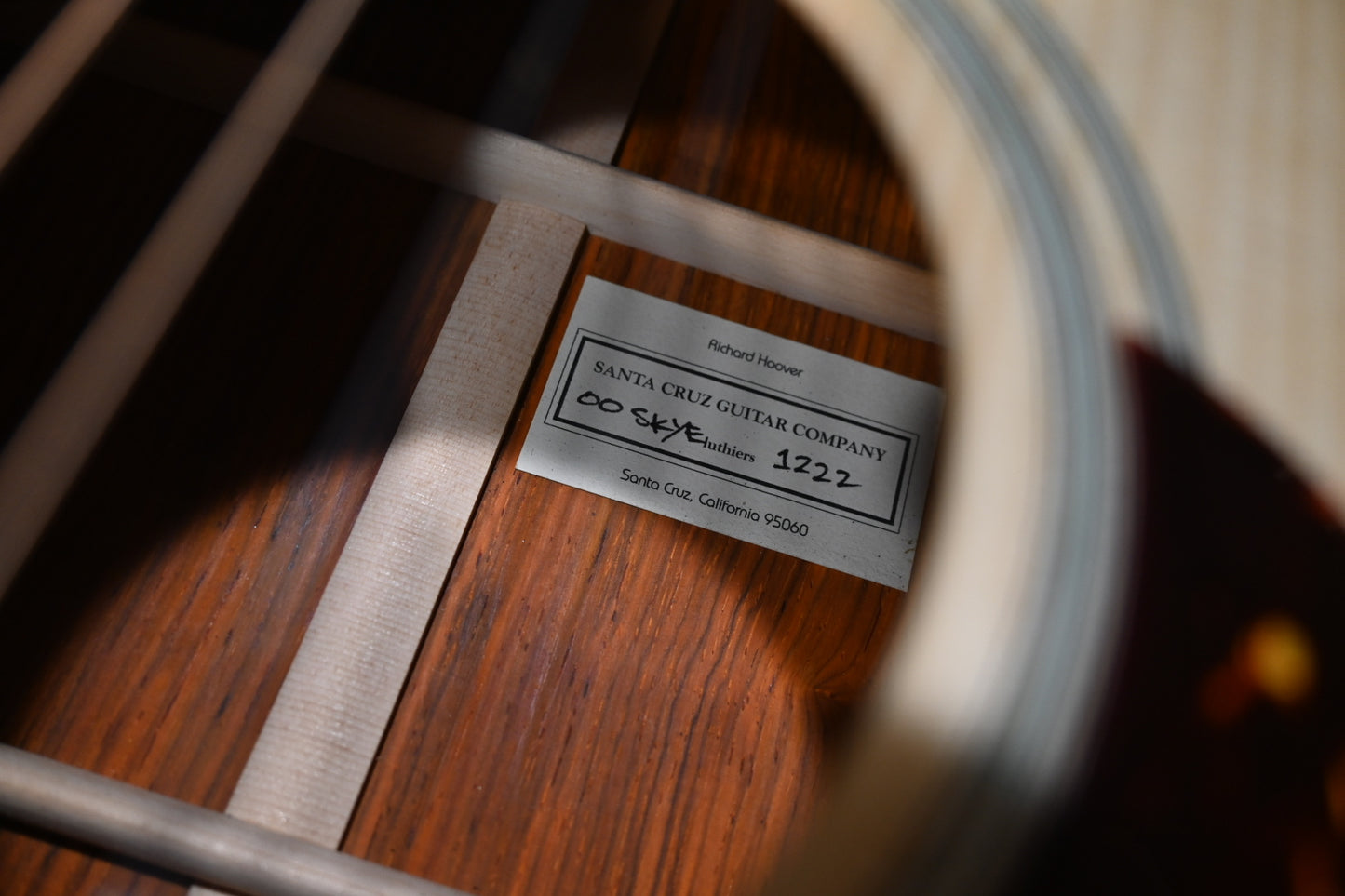 Santa Cruz OO-Skye Guitar #1222 - Danville Music