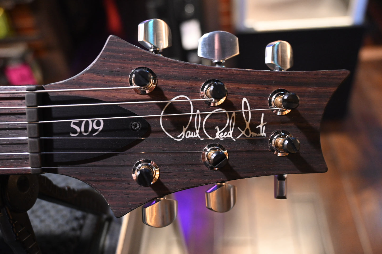 PRS 509 10-Top 2024 - Charcoal Tri-Color Burst Guitar #7164 - Danville Music