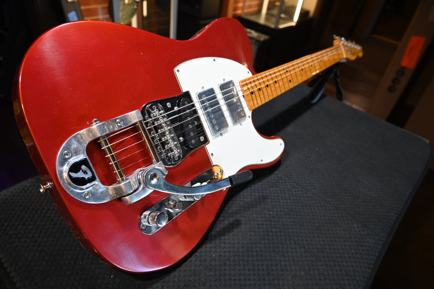 Fender Mike Campbell Red Dog Telecaster - Red Dog Red Guitar #0321