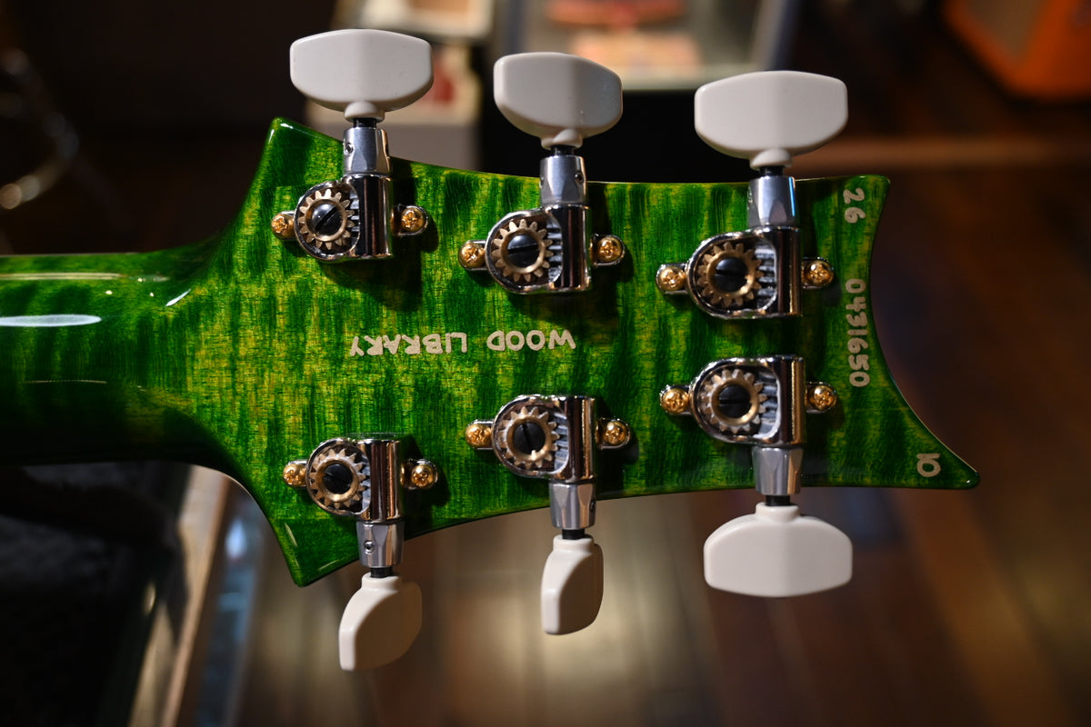 PRS Select Wood Library McCarty 594 Tremolo 10-Top 408 Switching - Emerald Guitar #1650