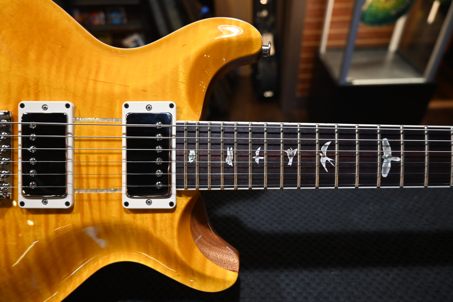 PRS Santana Retro - Santana Yellow Guitar #0602 - Danville Music