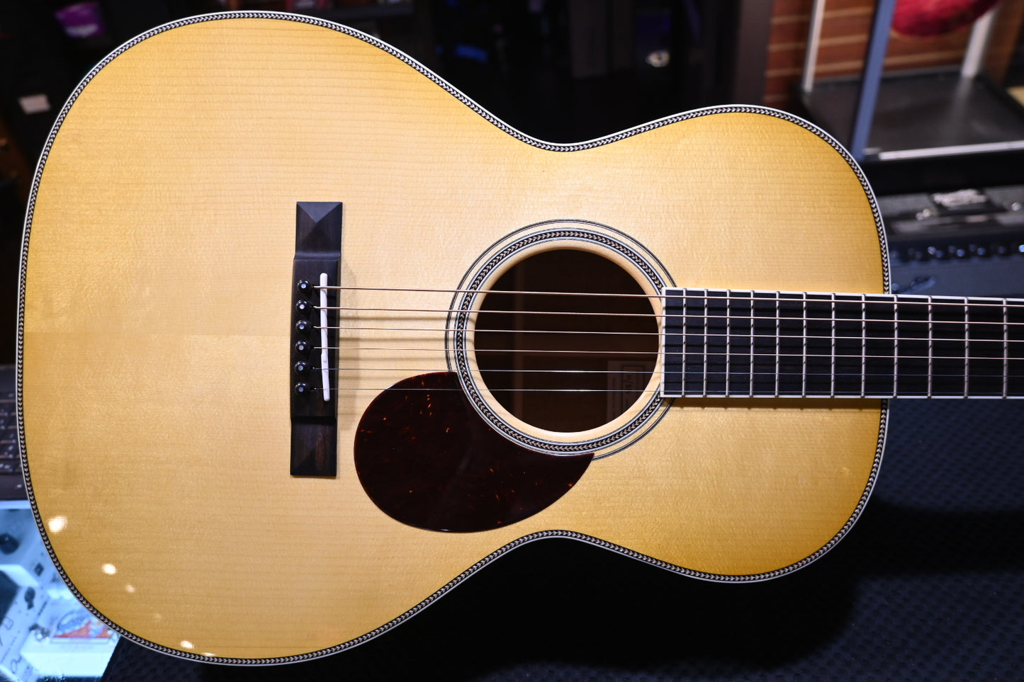 Santa Cruz H/13 Adirondack Spruce/Figured Mahogany - Buttered Toast Guitar #1864 - Danville Music