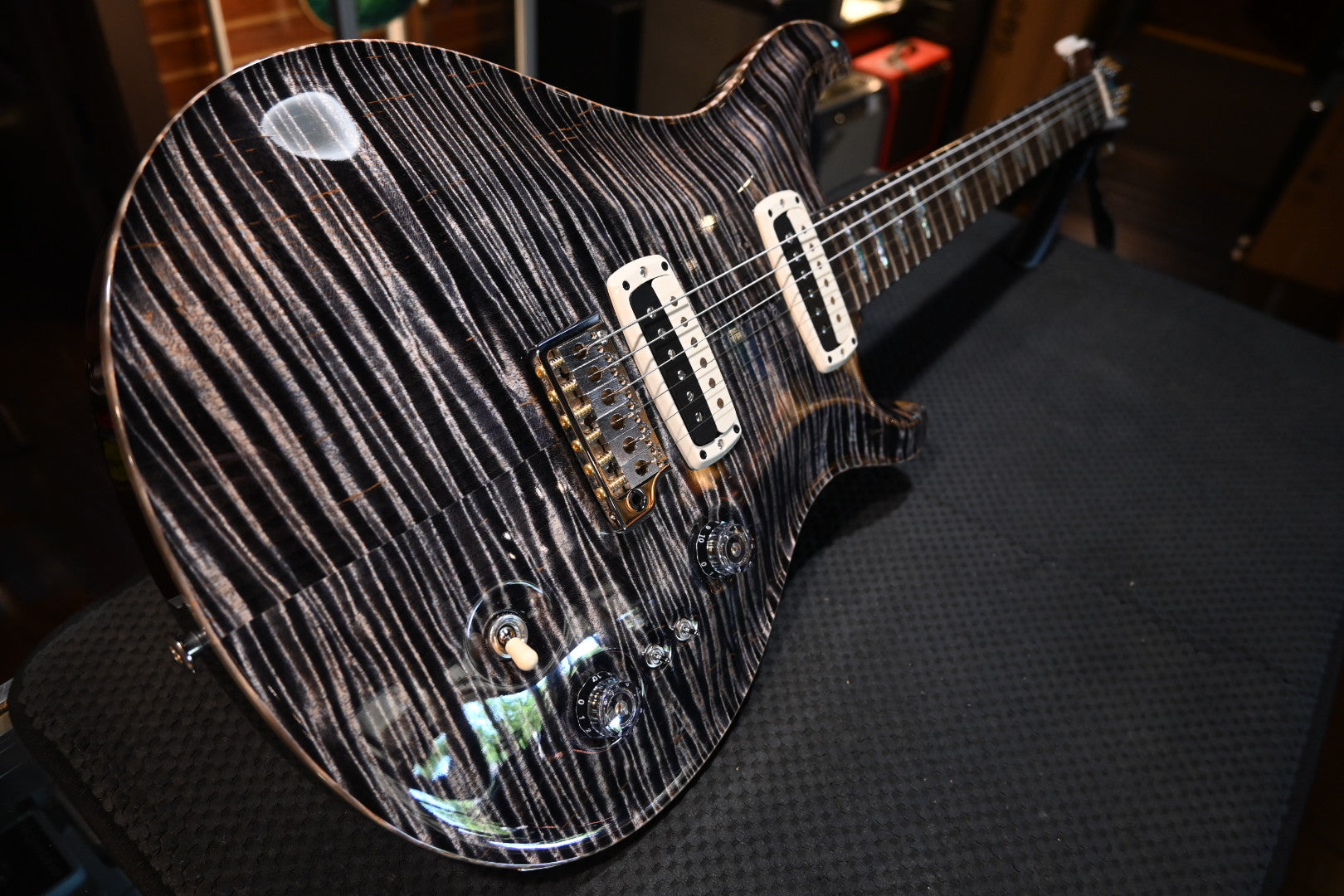 PRS Private Stock John McLaughlin Limited Edition 2023 - Charcoal Phoenix Guitar #10694 - Danville Music