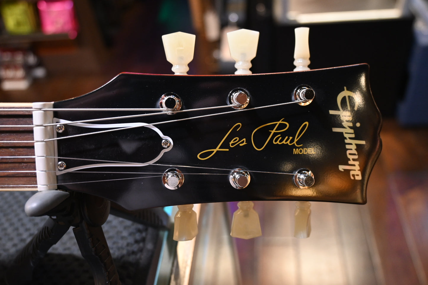 Epiphone Inspired by Gibson Custom 1960 Les Paul Standard Reissue - Iced Tea Guitar