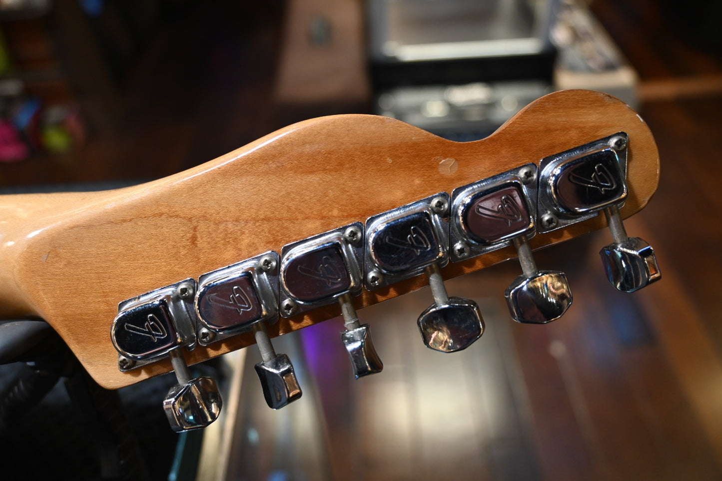 Fender Telecaster Thinline 1974 - Natural Guitar #0846 - Danville Music