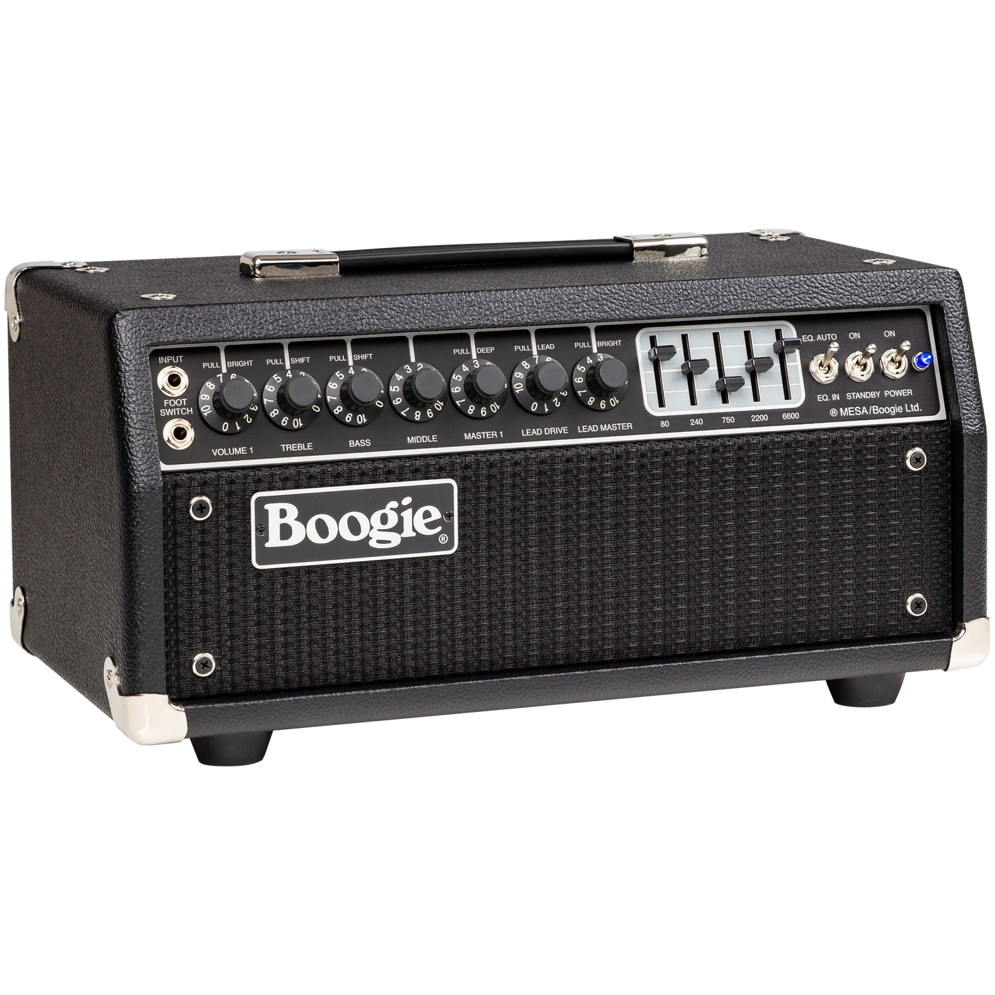 Mesa Boogie Mark IIC+ Head 75-Watt Guitar Amp - Black Bronco/Black Grille PRE-ORDER! - Danville Music