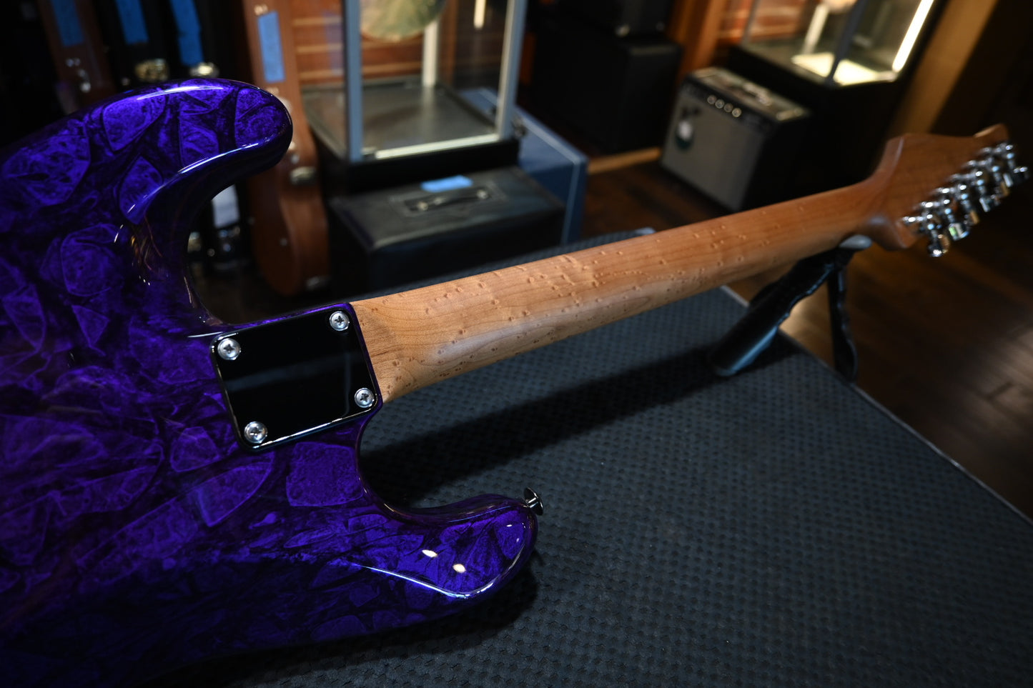 Suhr Custom Classic S - Purple Web Guitar #1218 - Danville Music