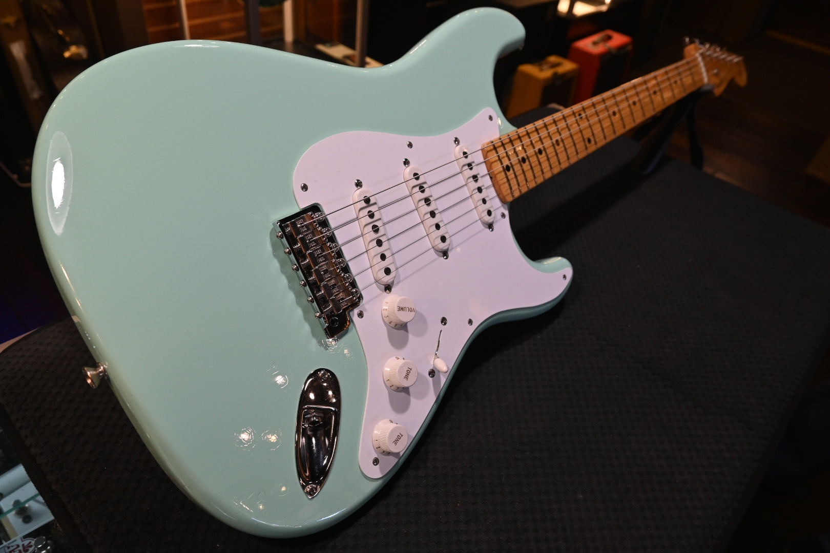 Fender Custom Shop LTD 70th Anniversary 1954 Stratocaster DLX Closet Classic - Seafoam Green Guitar #5189 - Danville Music