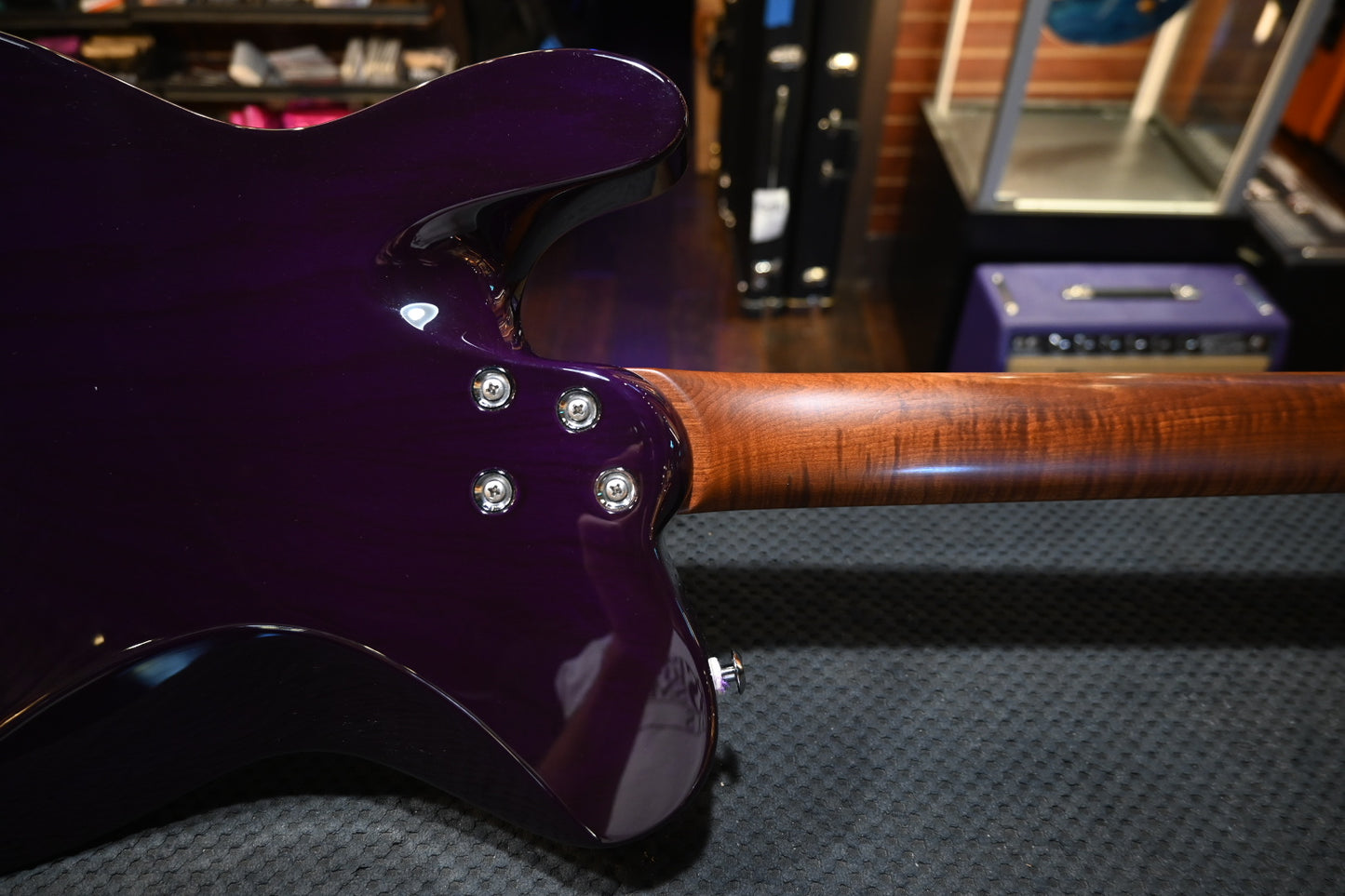 Suhr Custom Modern T - Trans Purple Burst Guitar #9880 - Danville Music