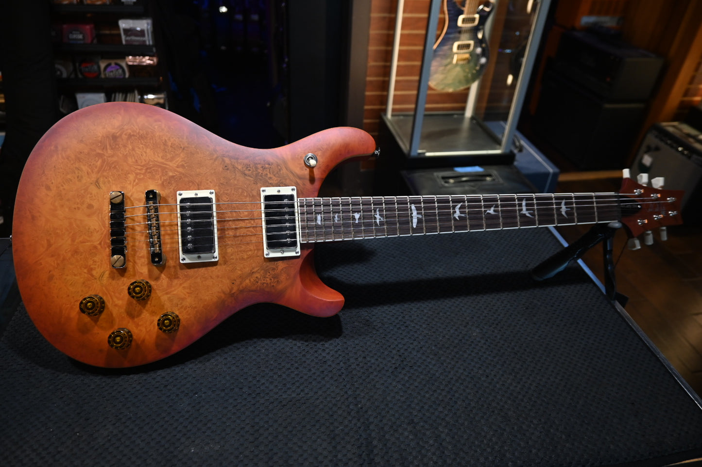 PRS SE “Exotic” McCarty 594 Laurel Burl Limited Edition - Vintage Sunburst Guitar #1496