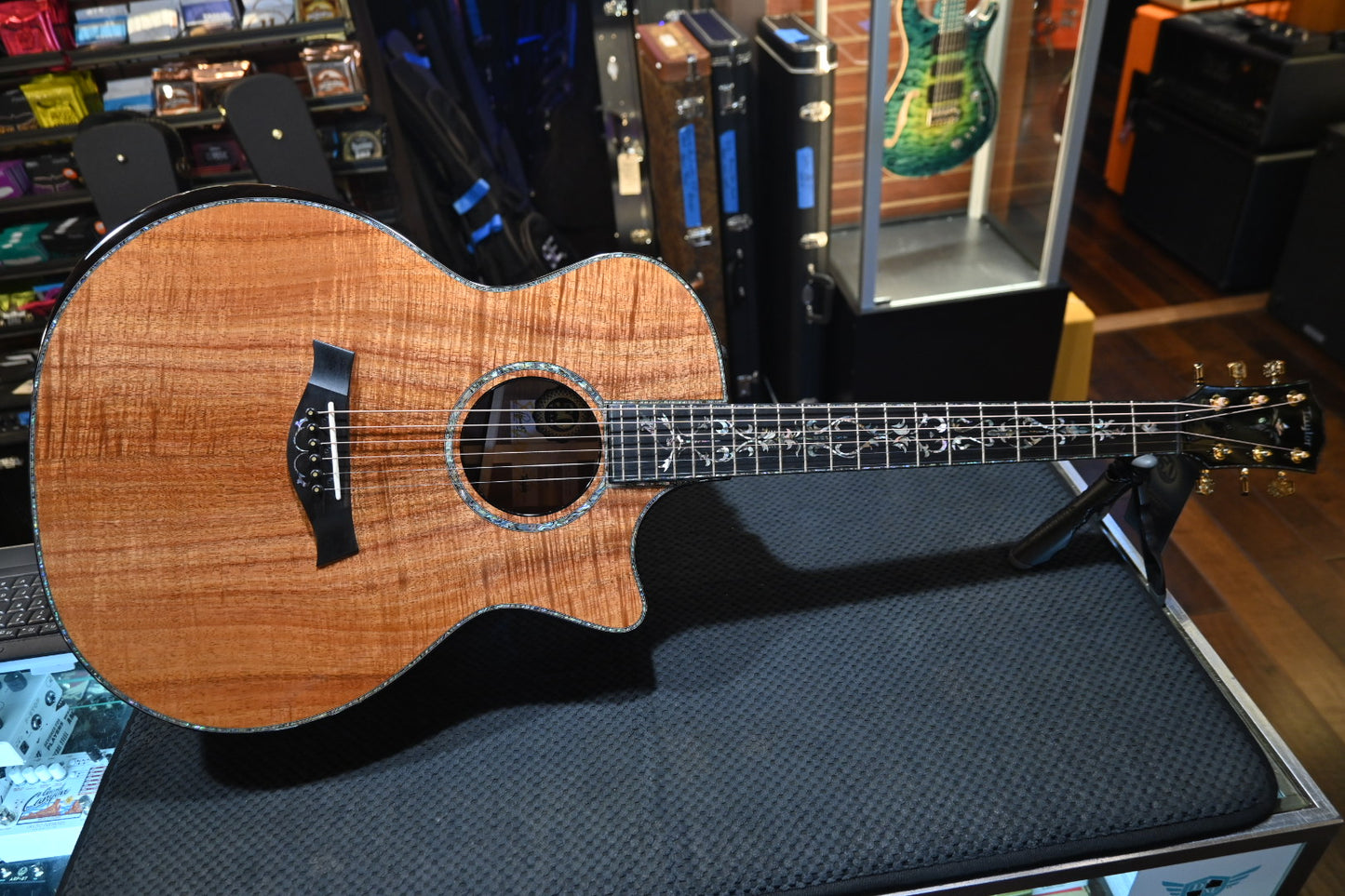 Taylor 50th Anniversary Presentation PS24ce LTD Master Grade Koa w/ Circa 74 Koa Guitar and Amp - Danville Music
