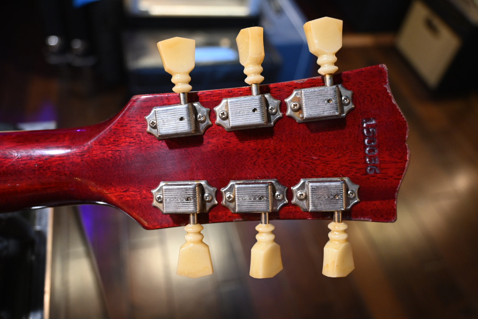 Gibson Custom Shop 1961 EE-335 Reissue Murphy Lab Heavy Aged - ‘60s Cherry Guitar #0036 - Danville Music