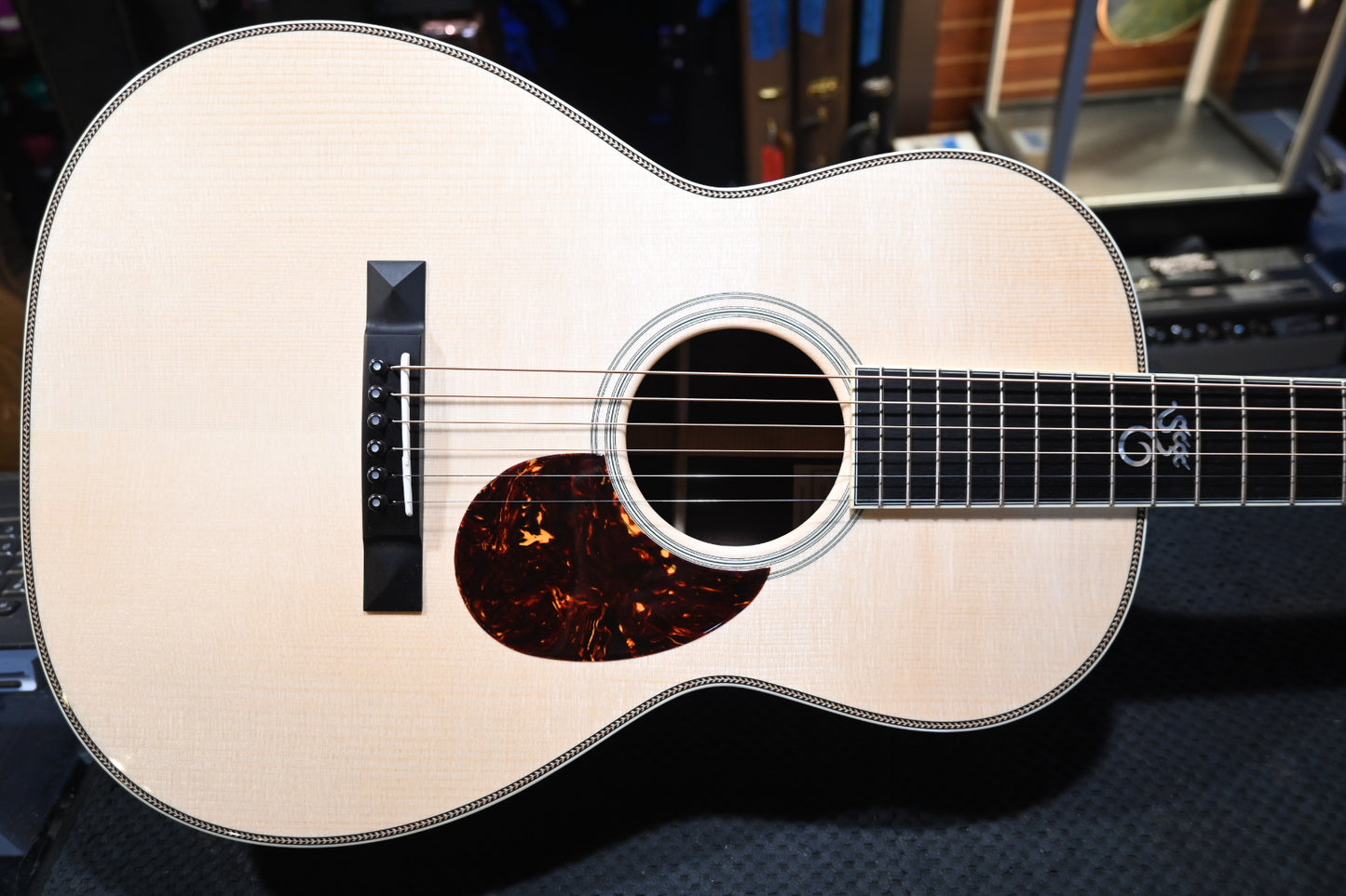 Santa Cruz OO Adirondack Spruce/Brynn Athyn Indian Rosewood Guitar #1292 - Danville Music