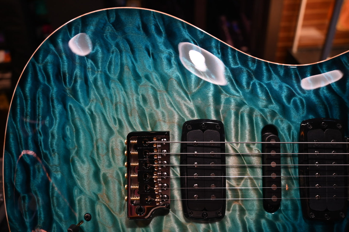 PRS Private Stock Modern Eagle V Gothic - Sub-Zero Glow #10563 - Danville Music