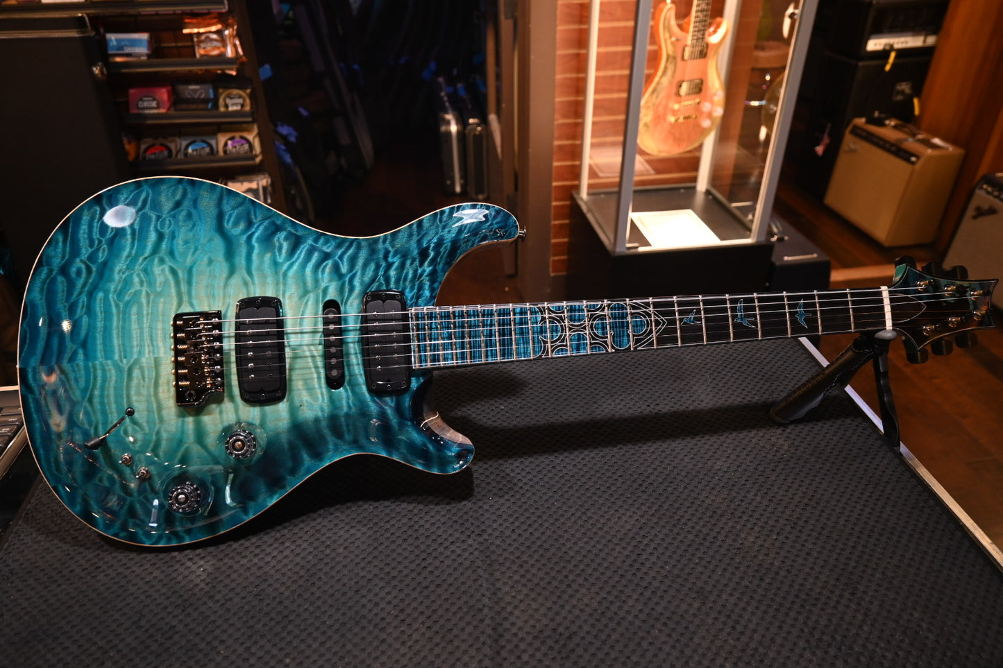 PRS Private Stock Modern Eagle V Gothic - Sub Zero Glow #10566 - Danville Music