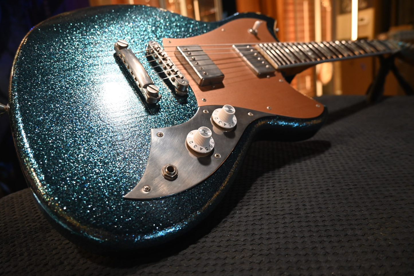 Novo Serus H2 Custom - Merman Sparkle Guitar #1293 - Danville Music