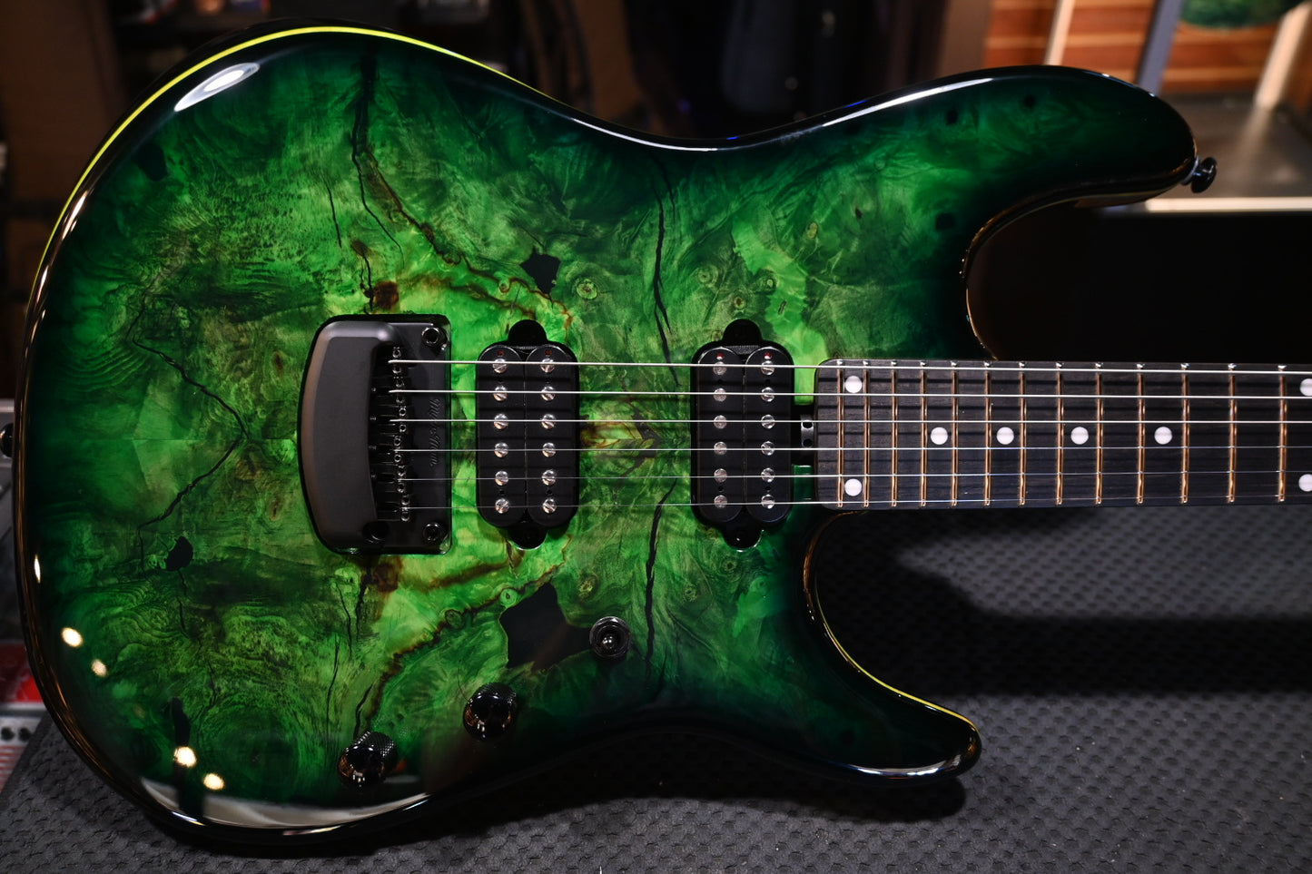 Music Man Jason Richardson Cutlass HT - Kokiri Forest Guitar #0933 - Danville Music