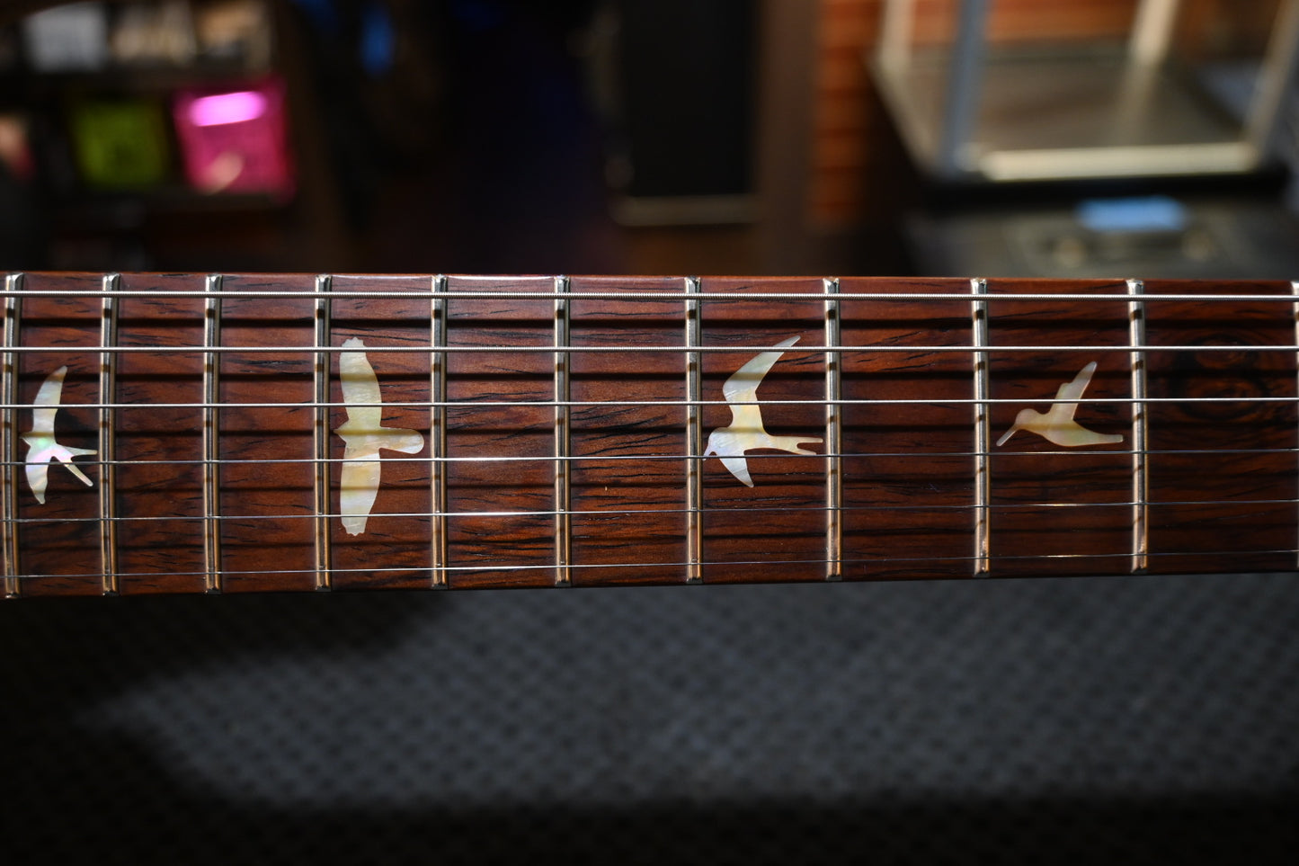 PRS Wood Library Special Semi-Hollow Danville Music 35th Anniversary Artist Top - Beach Fade Guitar #5858