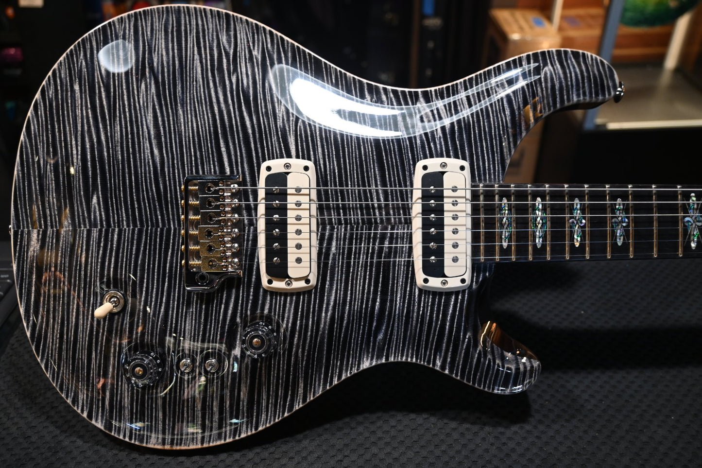 PRS Private Stock John McLaughlin Limited Edition Tim Pierce’s Finest PRS Ever Made - Charcoal Phoenix Guitar #10917 - Danville Music