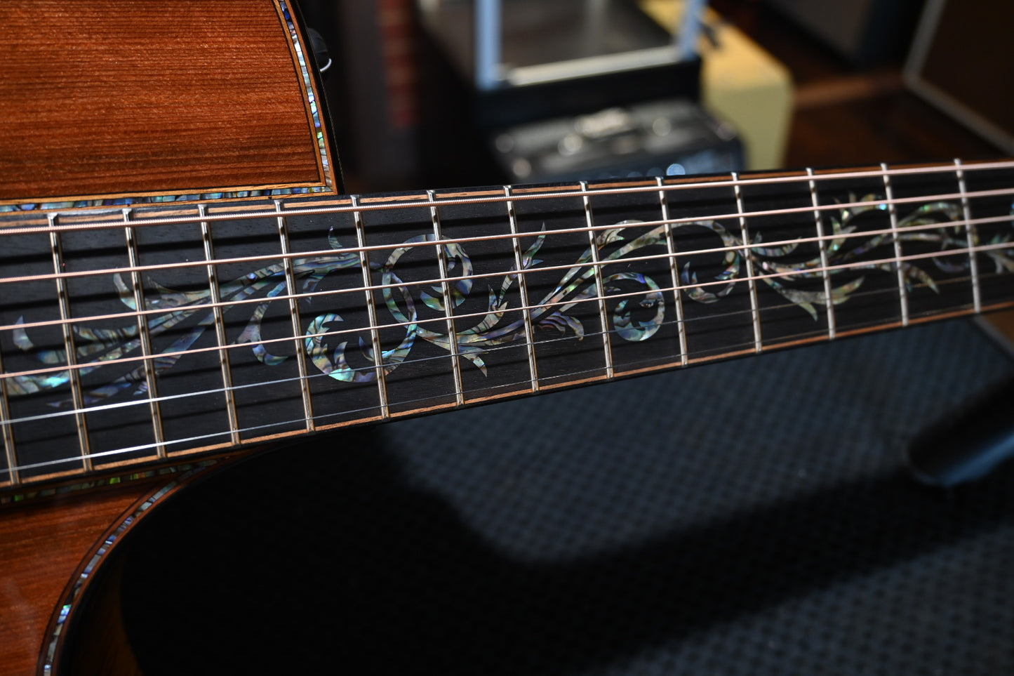 Taylor Custom GC 12-Fret Grand Concert Catch #32 Sinker Redwood/Master Grade Koa Guitar #4121 - Danville Music