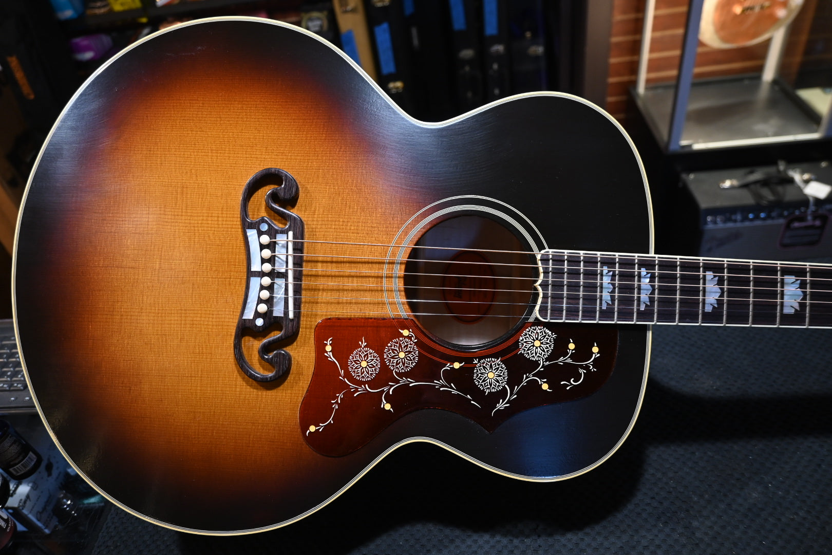 Gibson Custom Shop SJ-200 - Vintage Sunburst Guitar #4058 - Danville Music