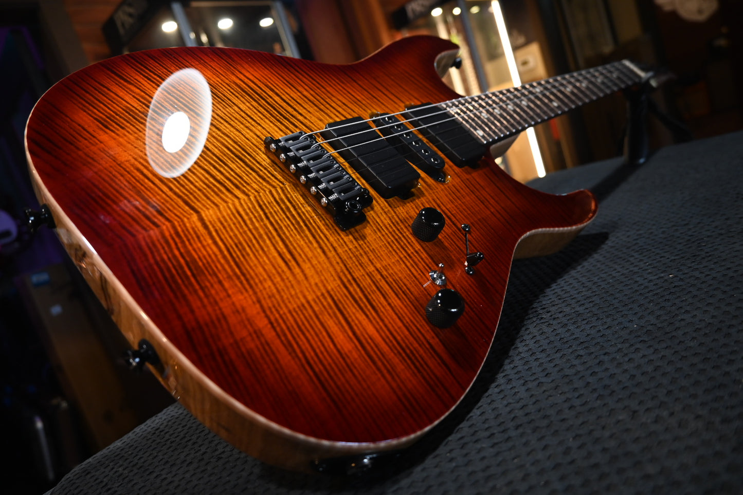 Tom Anderson Angel - Ginger Burst Guitar #124P - Danville Music