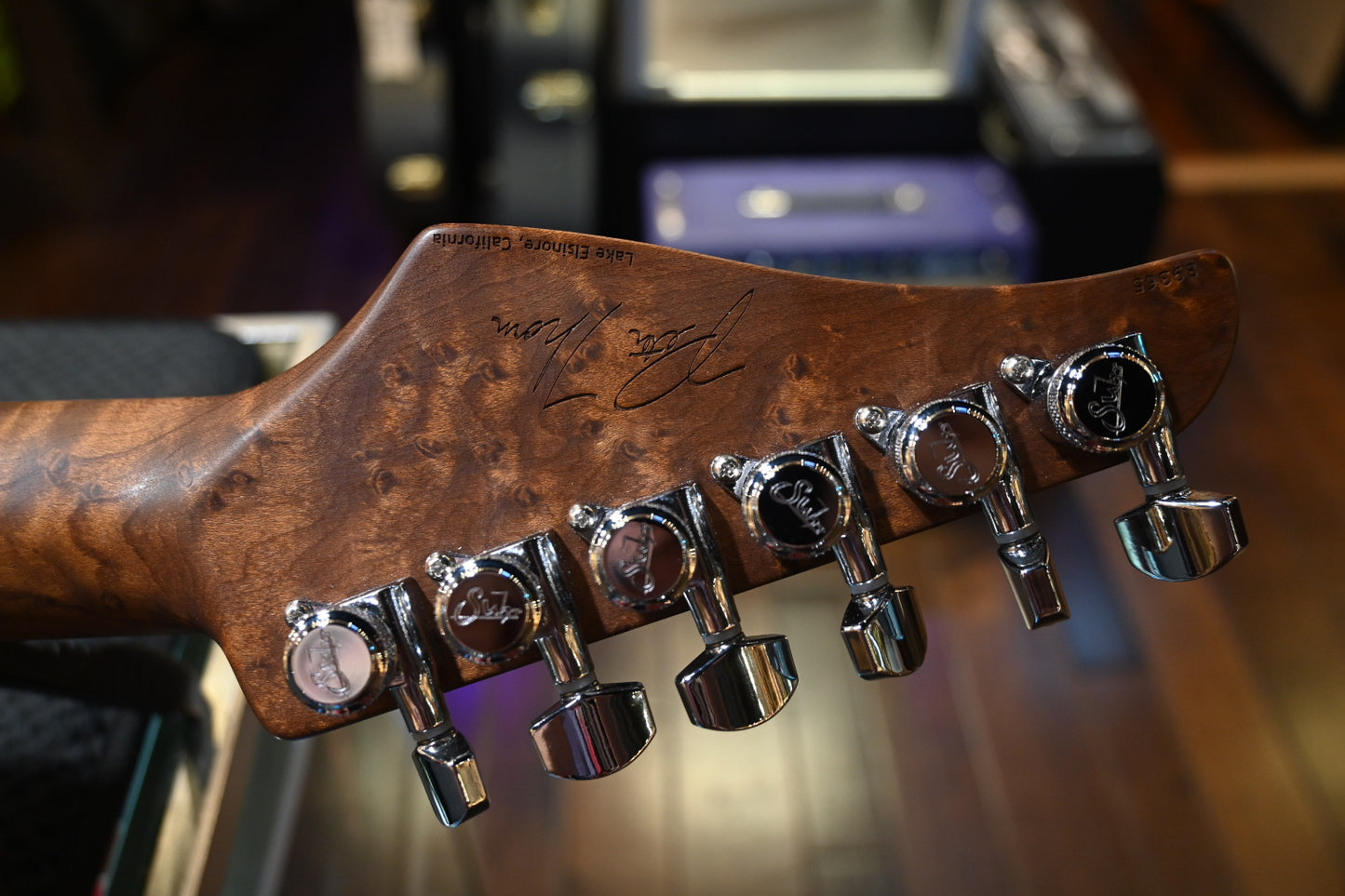 Suhr Pete Thorn Signature Series Traditional 90 - Candy Apple Red Guitar #9365 - Danville Music