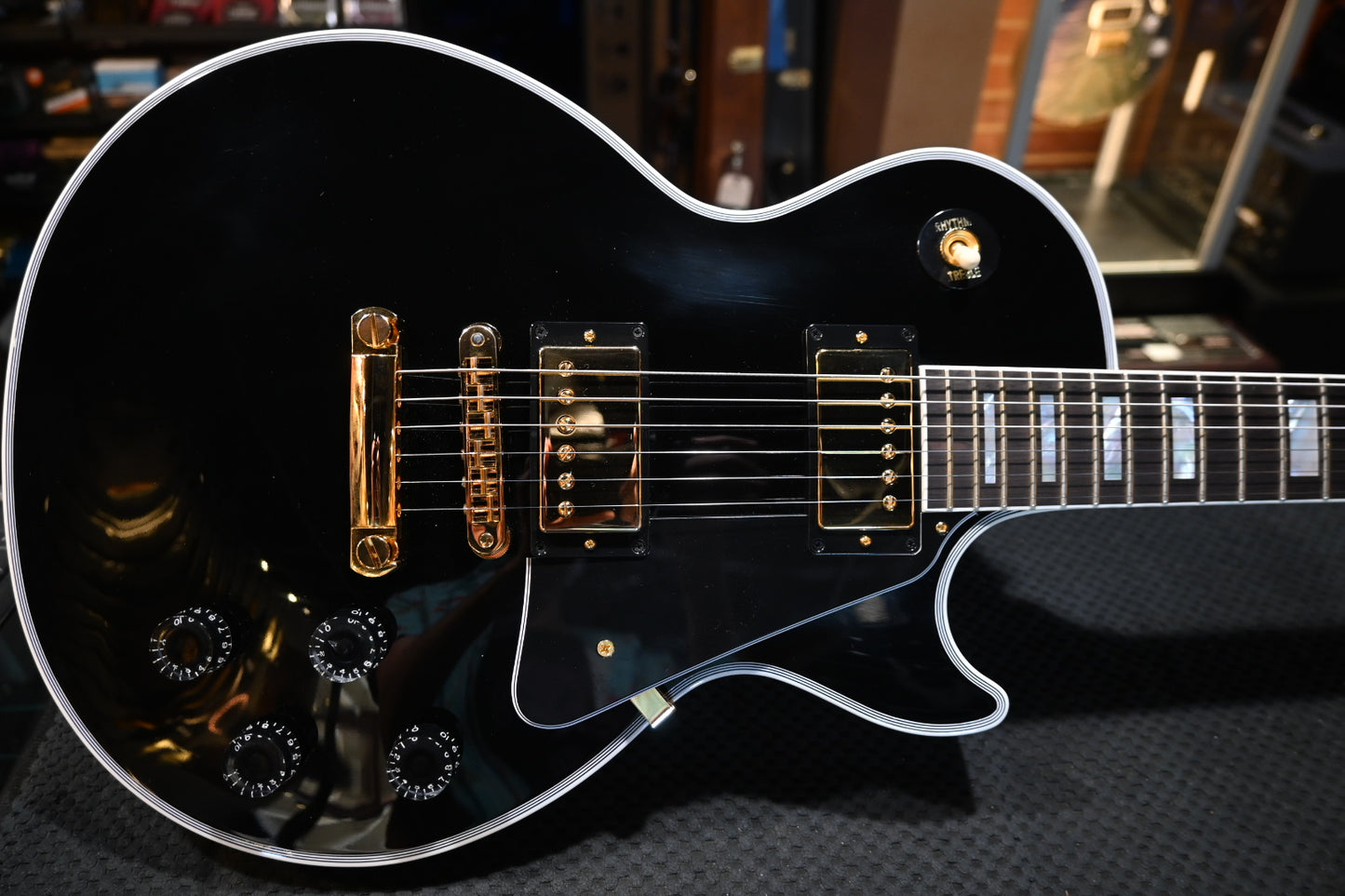 Gibson Custom Shop Les Paul Custom 2024 - Ebony Guitar #2988
