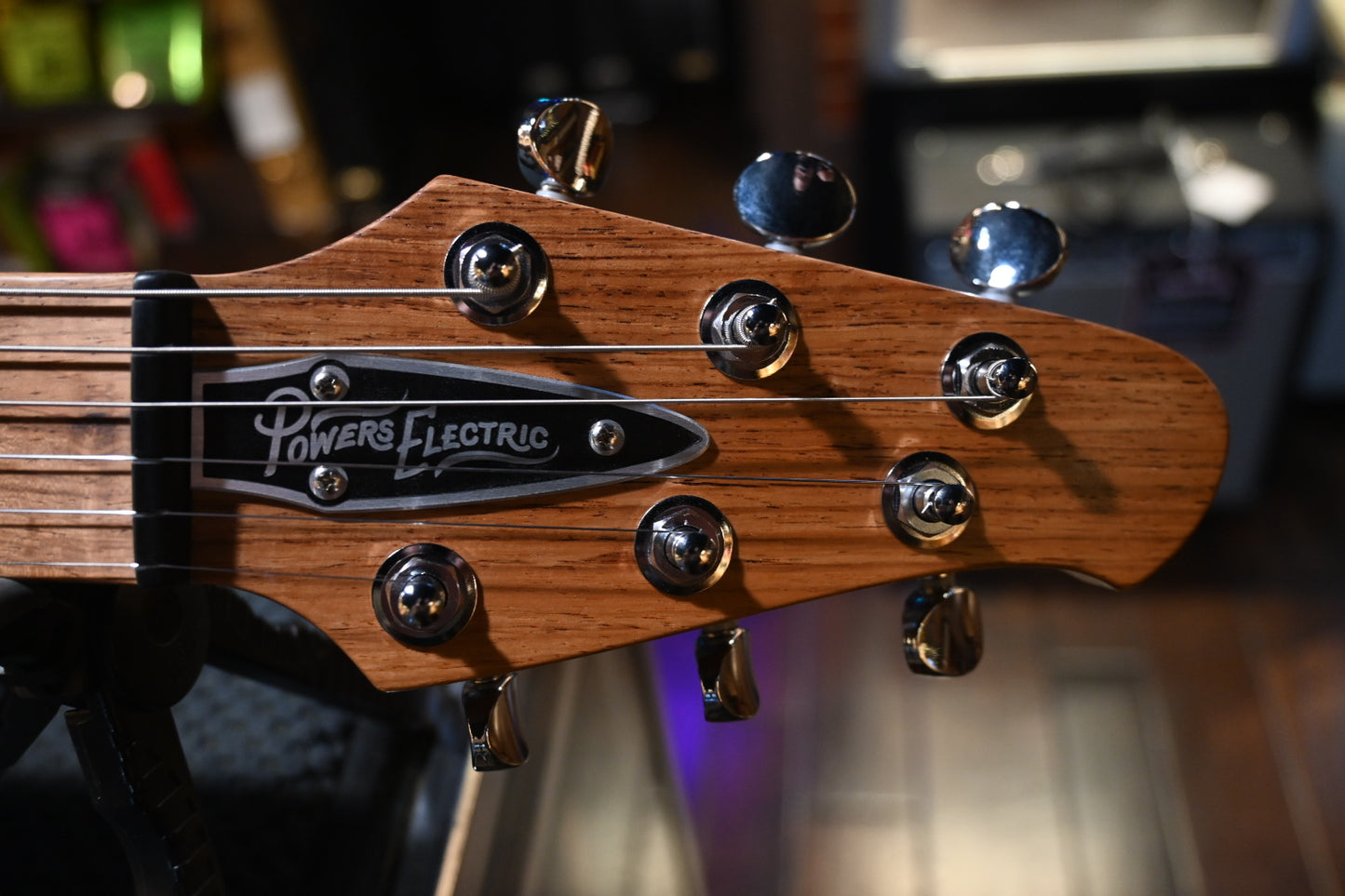 Powers Electric A-Type FF42 CamTail - Fjord Green Guitar #A785 - Danville Music