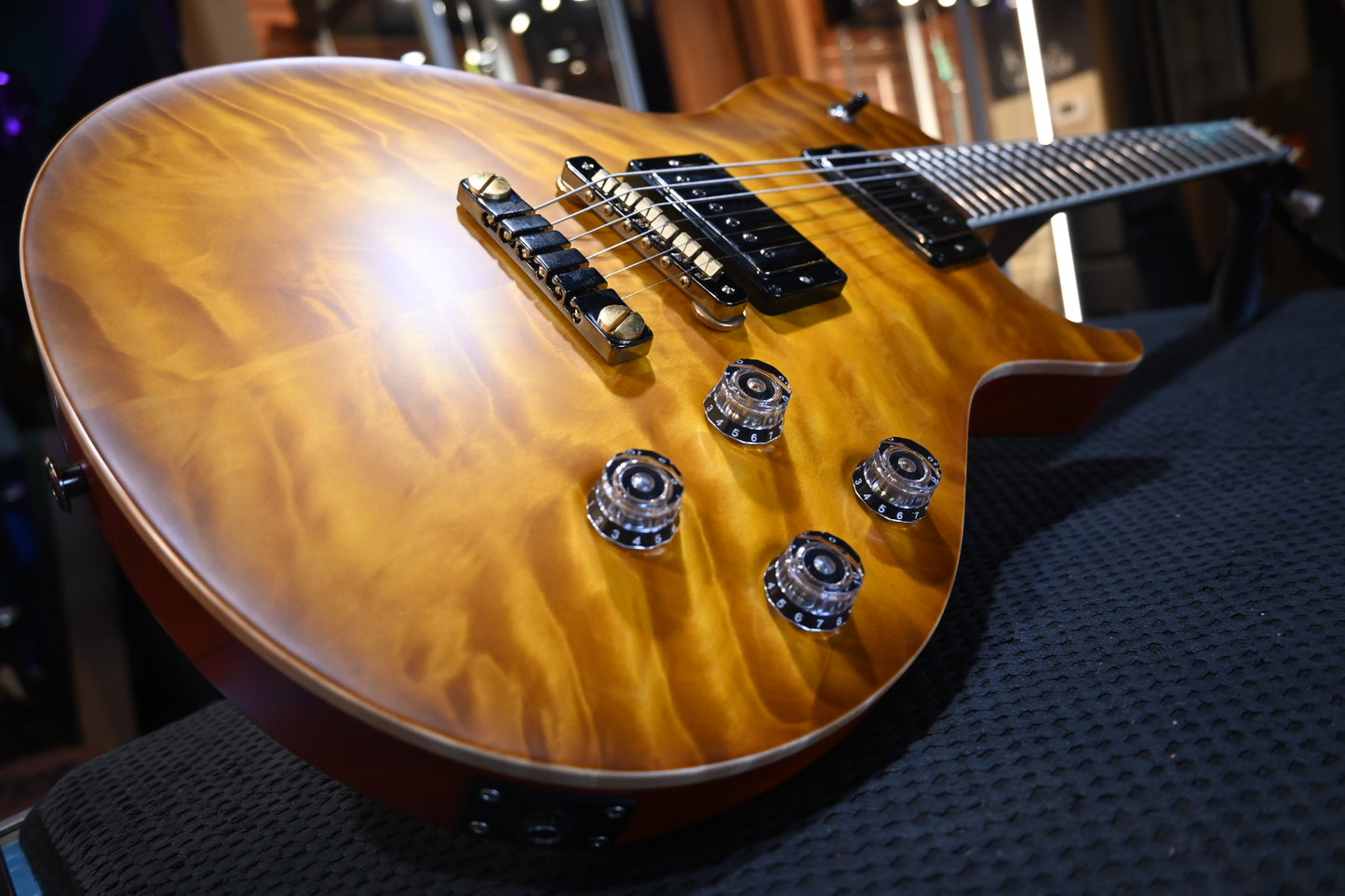 PRS McCarty SC 594 Single-Cut 10-Top Quilt Rosewood Neck - Faded McCarty Sunburst Guitar #8435 - Danville Music