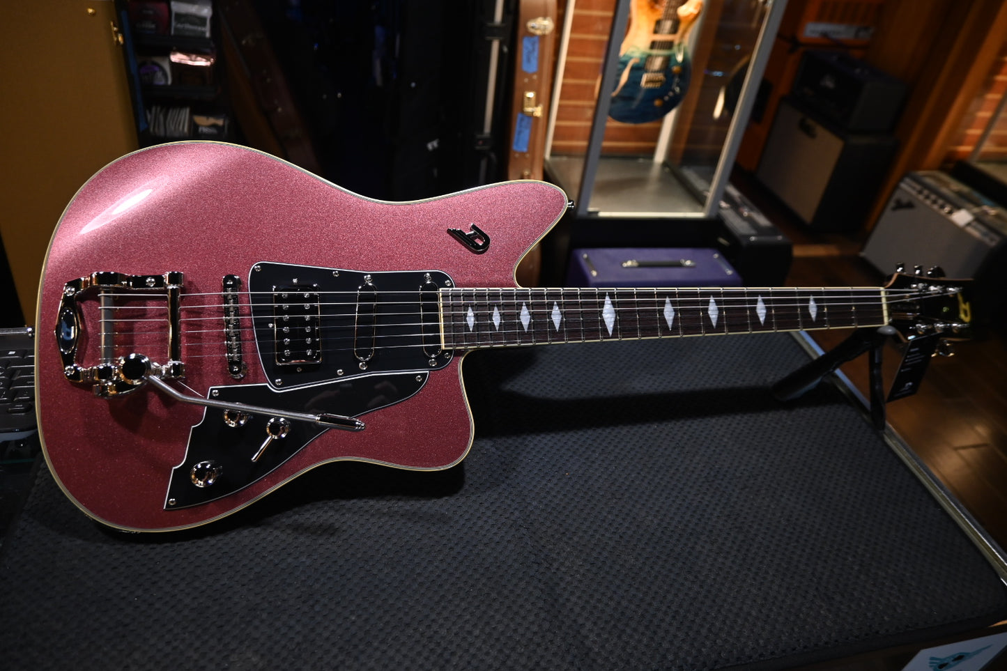 Duesenberg Paloma - Catalina Sunset Rose Guitar #1518